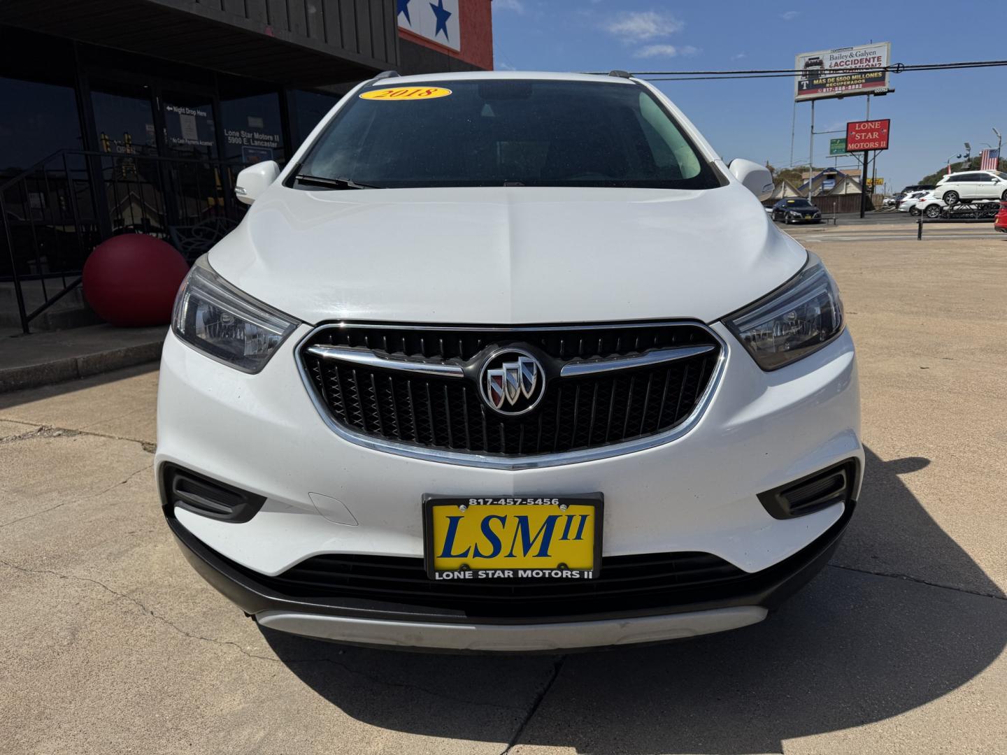 2018 WHITE BUICK ENCORE PREFERRED (KL4CJASB4JB) , located at 5900 E. Lancaster Ave., Fort Worth, TX, 76112, (817) 457-5456, 0.000000, 0.000000- Photo#1