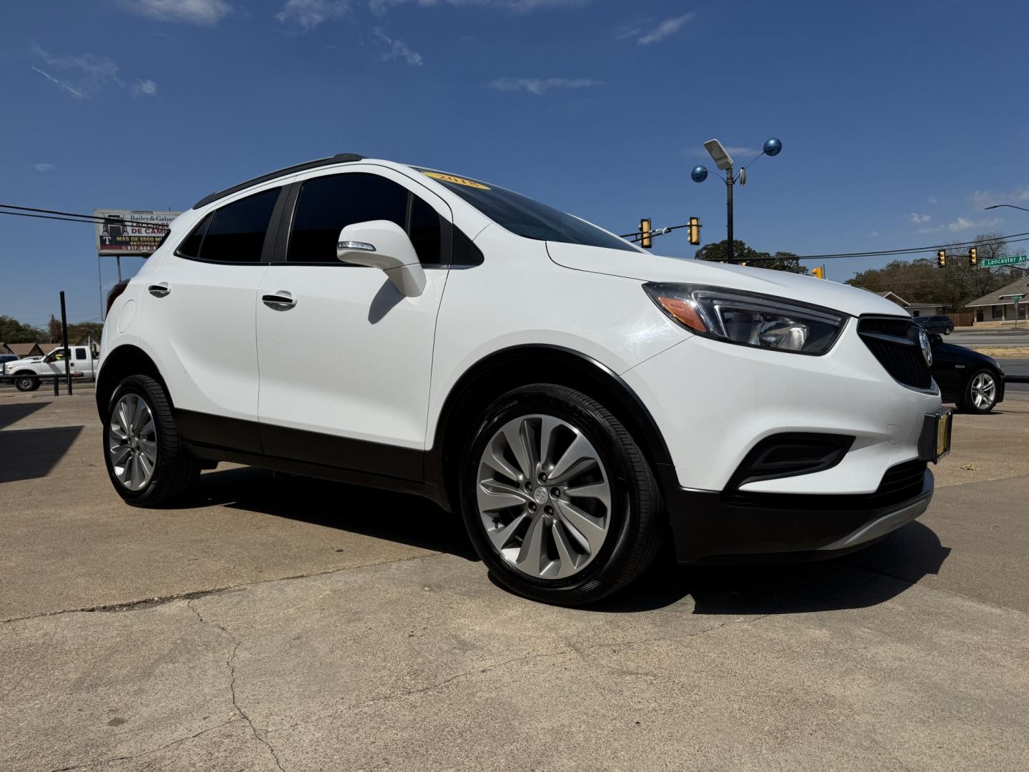 2018 WHITE BUICK ENCORE PREFERRED (KL4CJASB4JB) , located at 5900 E. Lancaster Ave., Fort Worth, TX, 76112, (817) 457-5456, 0.000000, 0.000000- Photo#2
