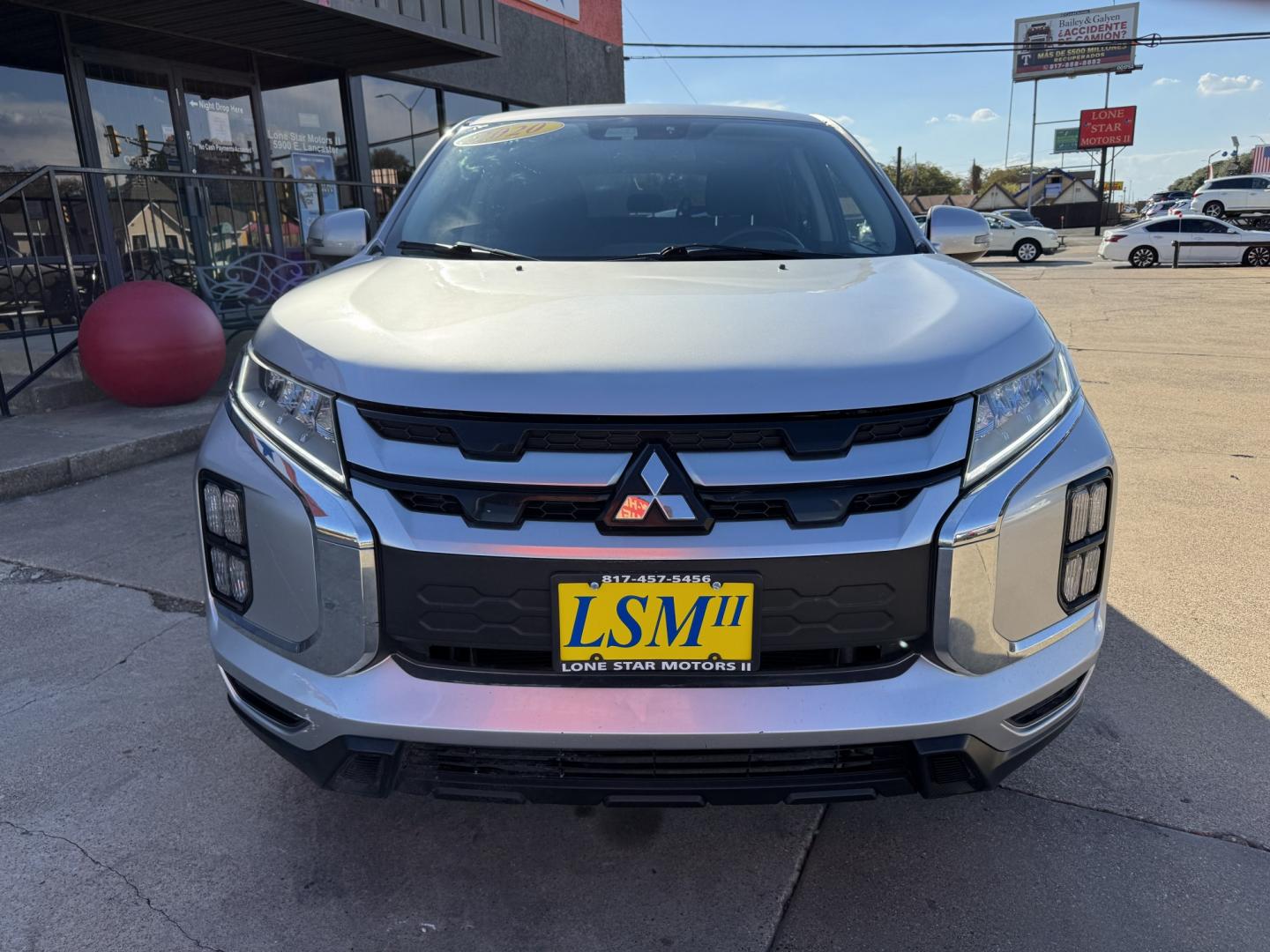 2020 SILVER MITSUBISHI OUTLANDER SPORT LE; (JA4AP4AU3LU) , located at 5900 E. Lancaster Ave., Fort Worth, TX, 76112, (817) 457-5456, 0.000000, 0.000000- Photo#1