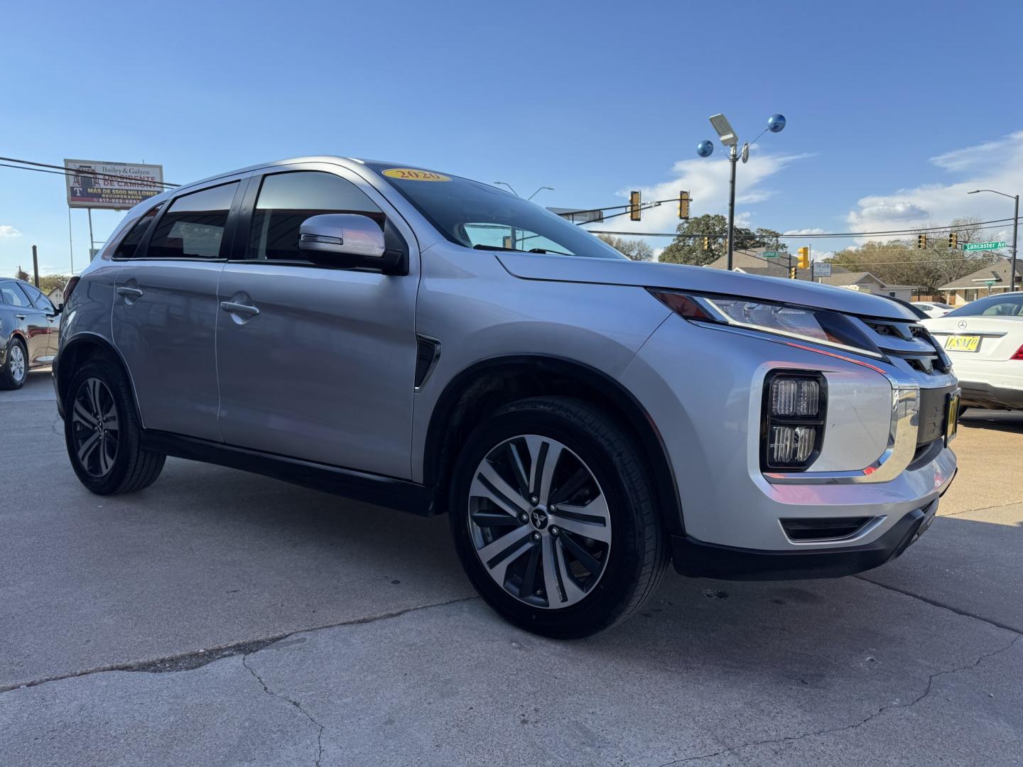 2020 SILVER MITSUBISHI OUTLANDER SPORT LE; (JA4AP4AU3LU) , located at 5900 E. Lancaster Ave., Fort Worth, TX, 76112, (817) 457-5456, 0.000000, 0.000000- Photo#2