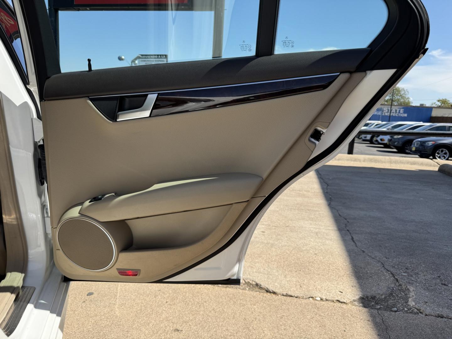 2013 WHITE MERCEDES-BENZ C-CLASS C250 (WDDGF4HB9DA) , located at 5900 E. Lancaster Ave., Fort Worth, TX, 76112, (817) 457-5456, 0.000000, 0.000000- Photo#16