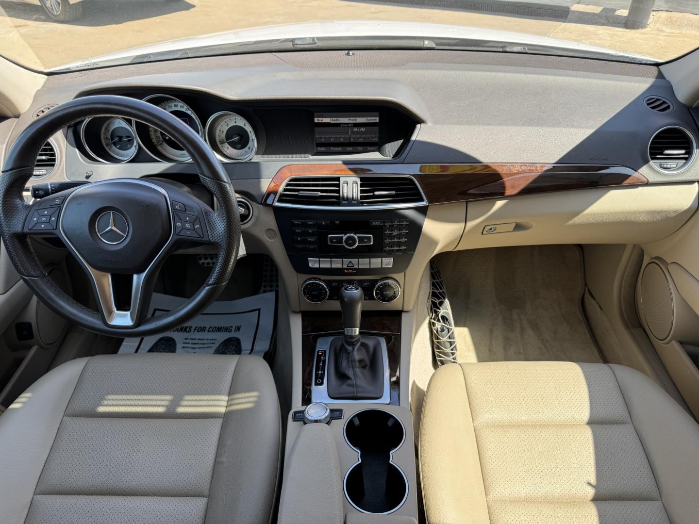 2013 WHITE MERCEDES-BENZ C-CLASS C250 (WDDGF4HB9DA) , located at 5900 E. Lancaster Ave., Fort Worth, TX, 76112, (817) 457-5456, 0.000000, 0.000000- Photo#22