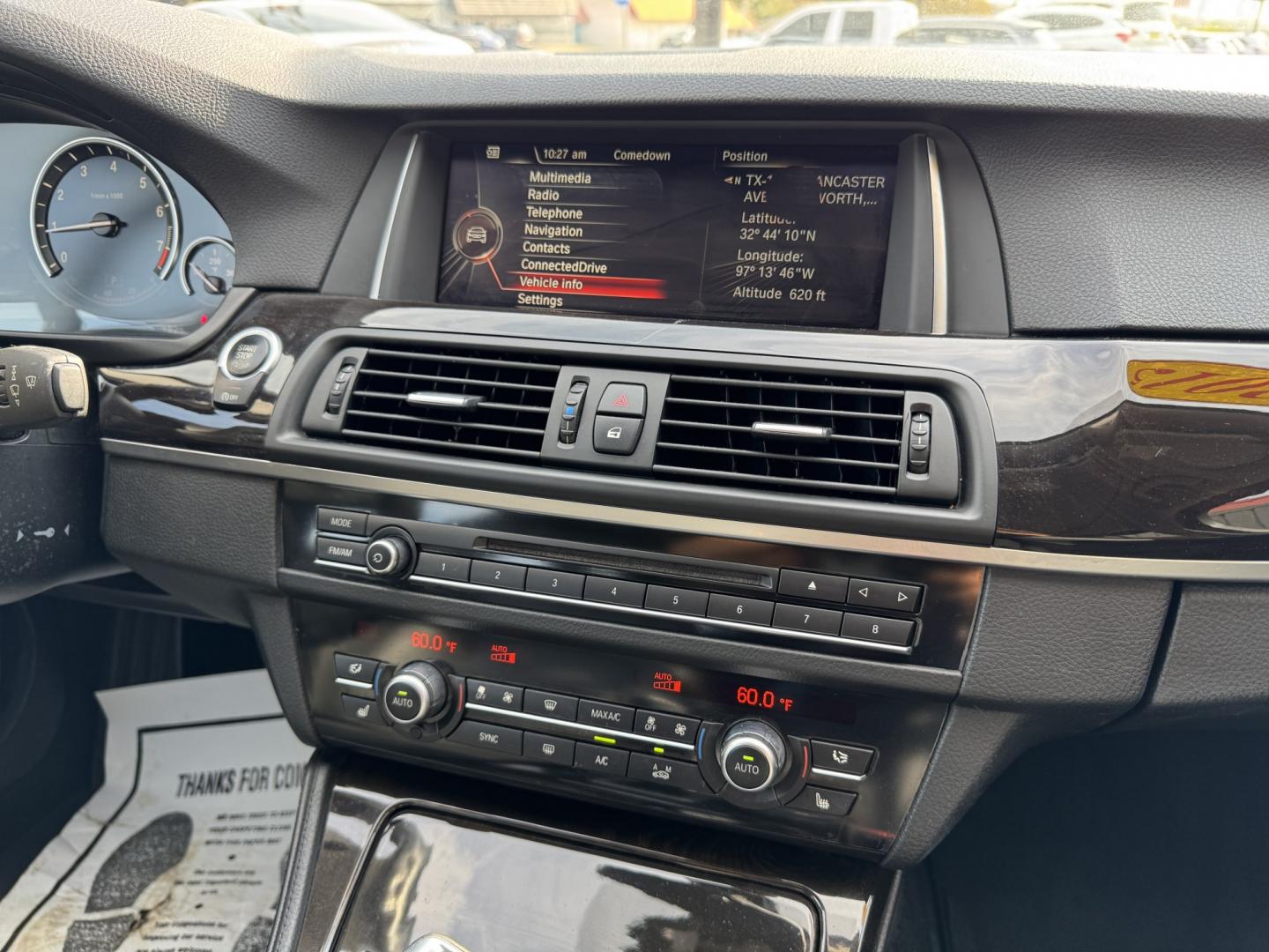 2015 GRAY BMW 5 SERIES 528I XDRIVE (WBA5A7C57FD) , located at 5900 E. Lancaster Ave., Fort Worth, TX, 76112, (817) 457-5456, 0.000000, 0.000000- Photo#19