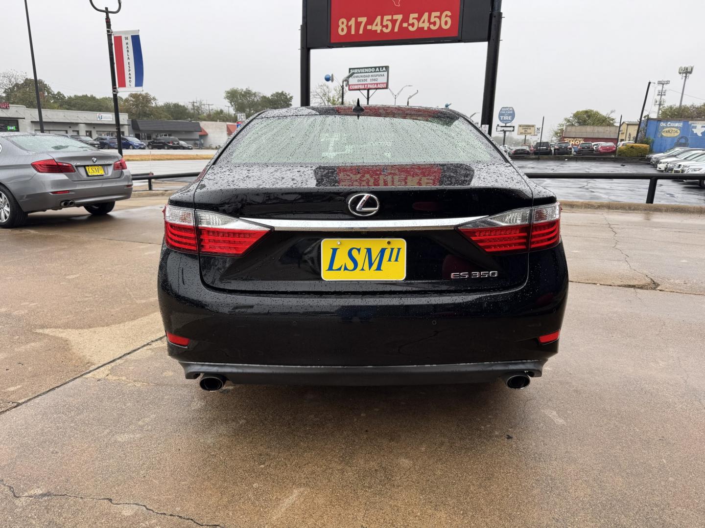 2013 BLACK LEXUS ES 350 BASE (JTHBK1GG5D2) , located at 5900 E. Lancaster Ave., Fort Worth, TX, 76112, (817) 457-5456, 0.000000, 0.000000- Photo#4