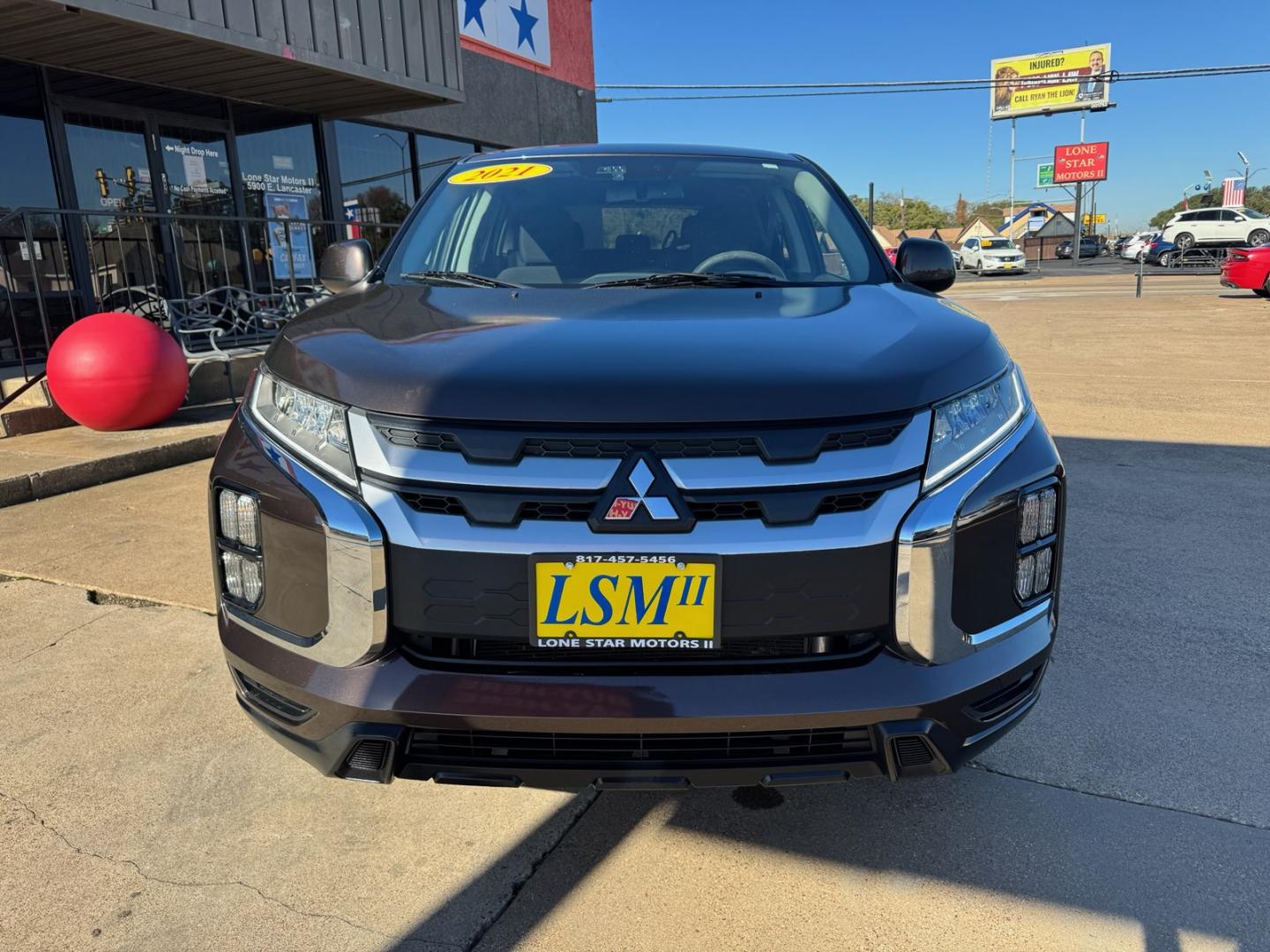 2021 BLACK MITSUBISHI OUTLANDER SPORT S; S (JA4APUAU0MU) , located at 5900 E. Lancaster Ave., Fort Worth, TX, 76112, (817) 457-5456, 0.000000, 0.000000- Photo#1