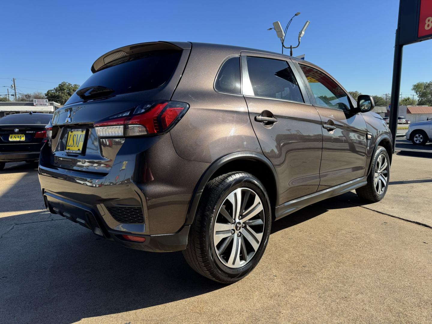 2021 BLACK MITSUBISHI OUTLANDER SPORT S; S (JA4APUAU0MU) , located at 5900 E. Lancaster Ave., Fort Worth, TX, 76112, (817) 457-5456, 0.000000, 0.000000- Photo#3
