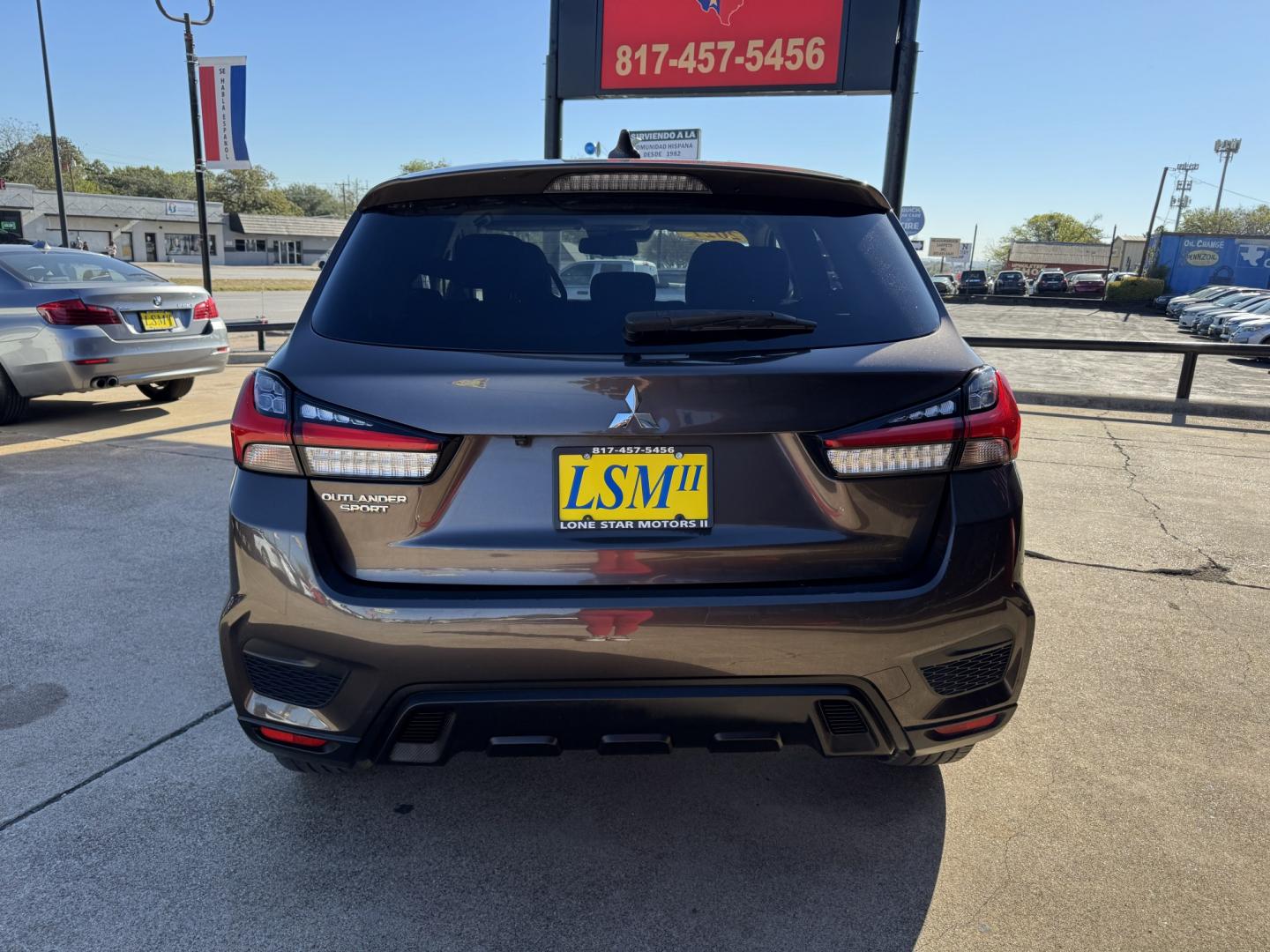2021 BLACK MITSUBISHI OUTLANDER SPORT S; S (JA4APUAU0MU) , located at 5900 E. Lancaster Ave., Fort Worth, TX, 76112, (817) 457-5456, 0.000000, 0.000000- Photo#4
