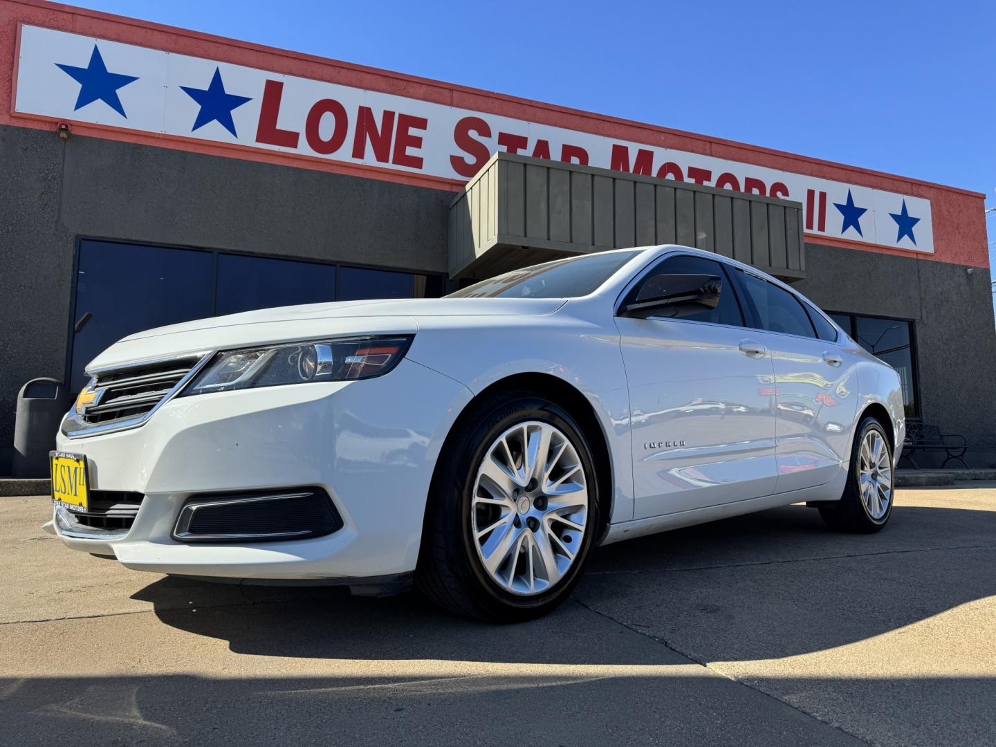 2016 WHITE CHEVROLET IMPALA LS (1LS) (1G11Z5SA3GU) , located at 5900 E. Lancaster Ave., Fort Worth, TX, 76112, (817) 457-5456, 0.000000, 0.000000- Photo#0