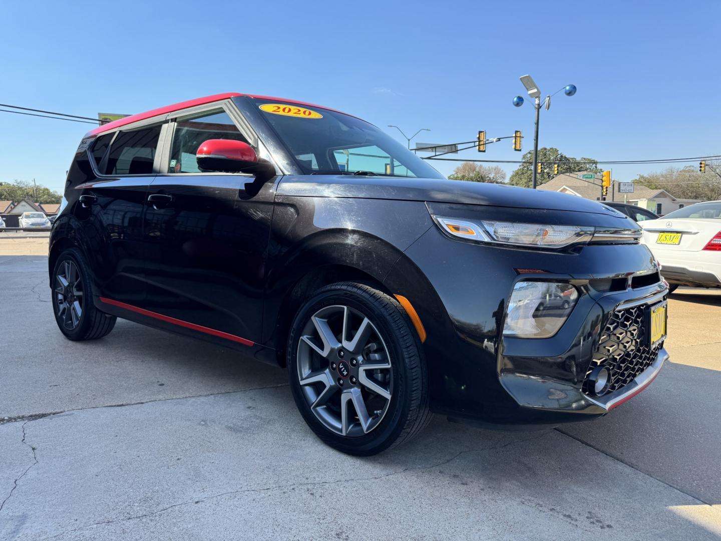 2020 BLACK KIA SOUL GTL; GTL SR (KNDJ63AU1L7) , located at 5900 E. Lancaster Ave., Fort Worth, TX, 76112, (817) 457-5456, 0.000000, 0.000000- Photo#3
