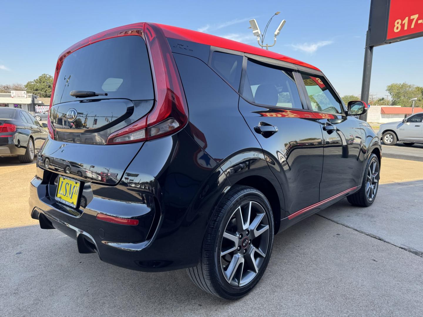 2020 BLACK KIA SOUL GTL; GTL SR (KNDJ63AU1L7) , located at 5900 E. Lancaster Ave., Fort Worth, TX, 76112, (817) 457-5456, 0.000000, 0.000000- Photo#4