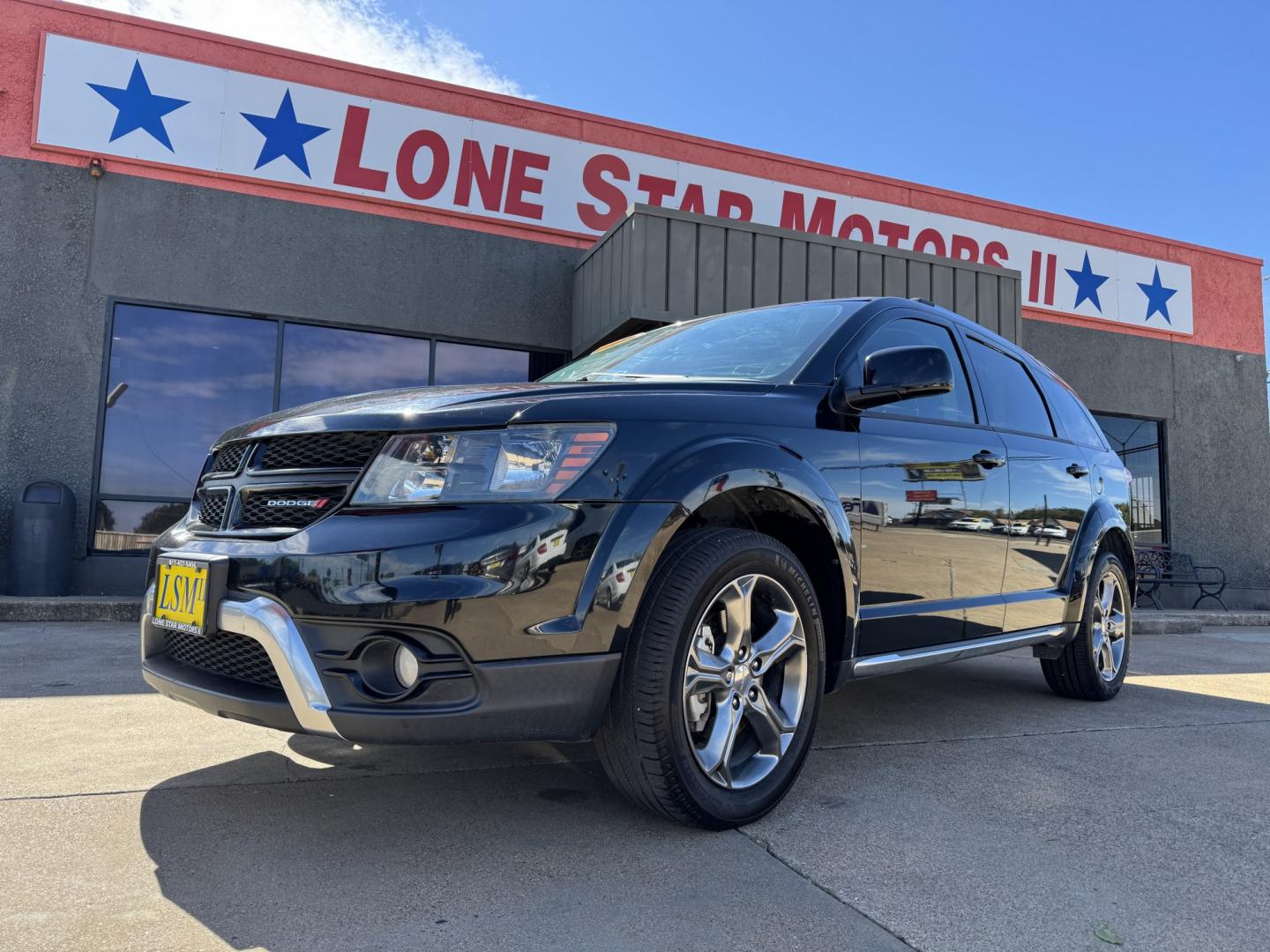 2016 BLACK DODGE JOURNEY CROSSROAD (3C4PDCGBXGT) , located at 5900 E. Lancaster Ave., Fort Worth, TX, 76112, (817) 457-5456, 0.000000, 0.000000- Photo#0