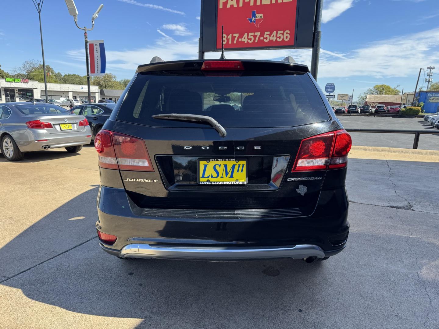 2016 BLACK DODGE JOURNEY CROSSROAD (3C4PDCGBXGT) , located at 5900 E. Lancaster Ave., Fort Worth, TX, 76112, (817) 457-5456, 0.000000, 0.000000- Photo#4