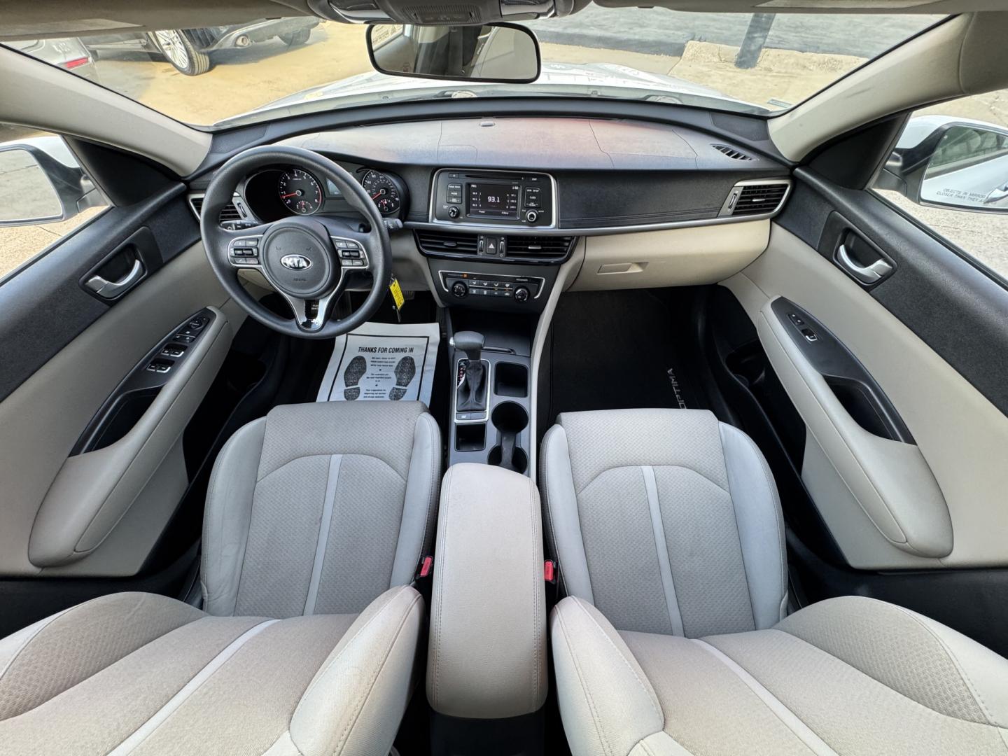 2017 WHITE KIA OPTIMA LX (5XXGT4L34HG) , located at 5900 E. Lancaster Ave., Fort Worth, TX, 76112, (817) 457-5456, 0.000000, 0.000000- Photo#17