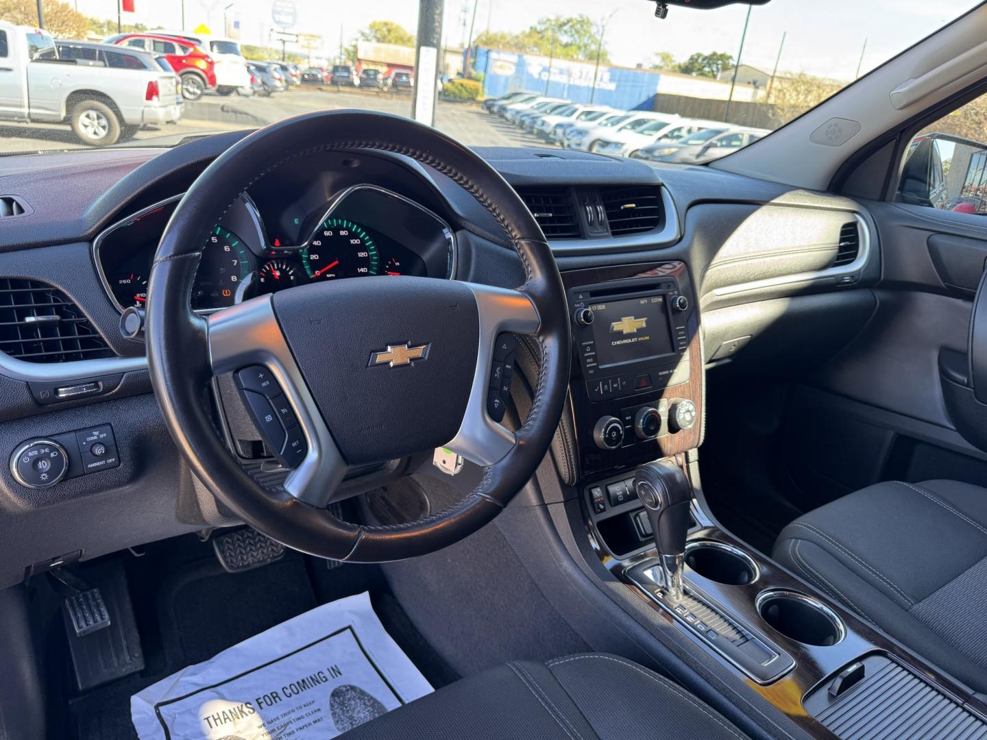 2017 BLACK CHEVROLET TRAVERSE 1LT (1GNKVGKD1HJ) , located at 5900 E. Lancaster Ave., Fort Worth, TX, 76112, (817) 457-5456, 0.000000, 0.000000- Photo#10