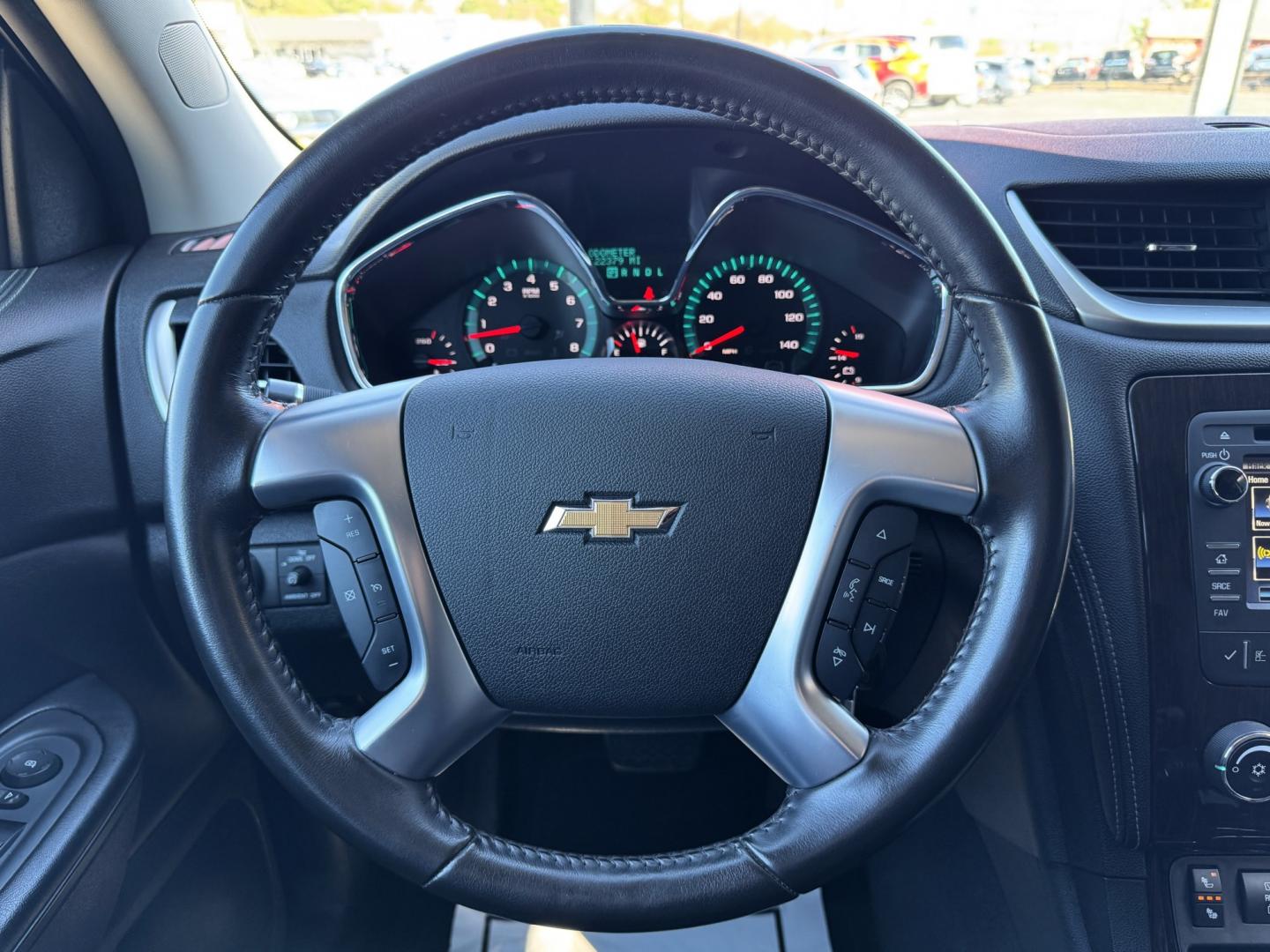 2017 BLACK CHEVROLET TRAVERSE 1LT (1GNKVGKD1HJ) , located at 5900 E. Lancaster Ave., Fort Worth, TX, 76112, (817) 457-5456, 0.000000, 0.000000- Photo#25