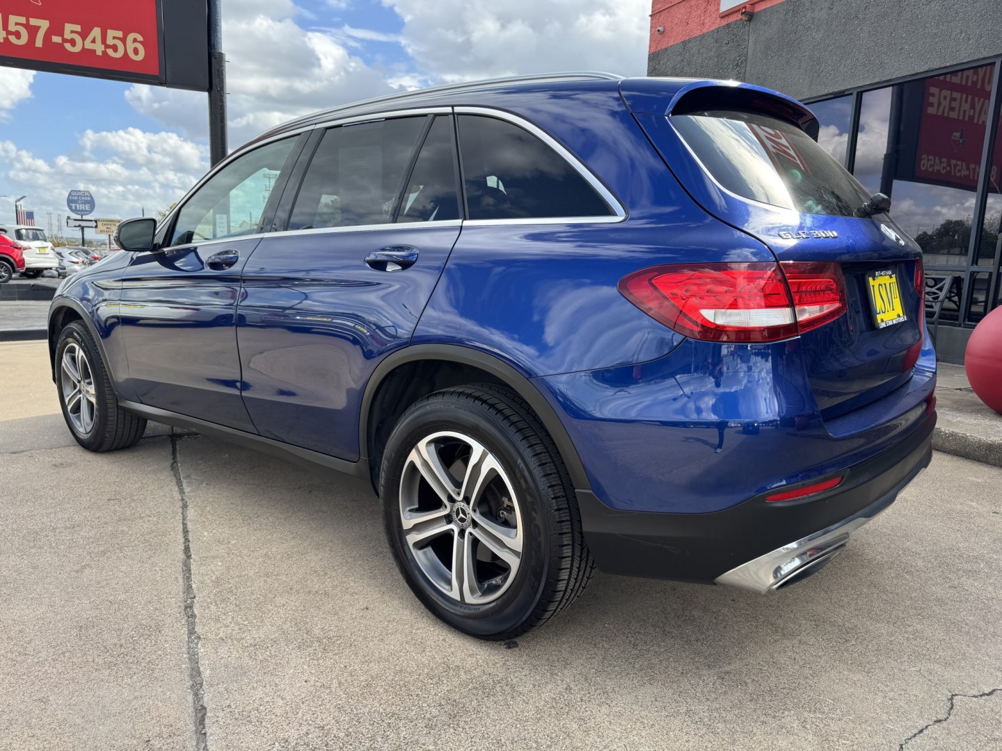 2019 BLUE MERCEDES-BENZ GLC GLC300 (WDC0G4KB5KF) , located at 5900 E. Lancaster Ave., Fort Worth, TX, 76112, (817) 457-5456, 0.000000, 0.000000- Photo#7