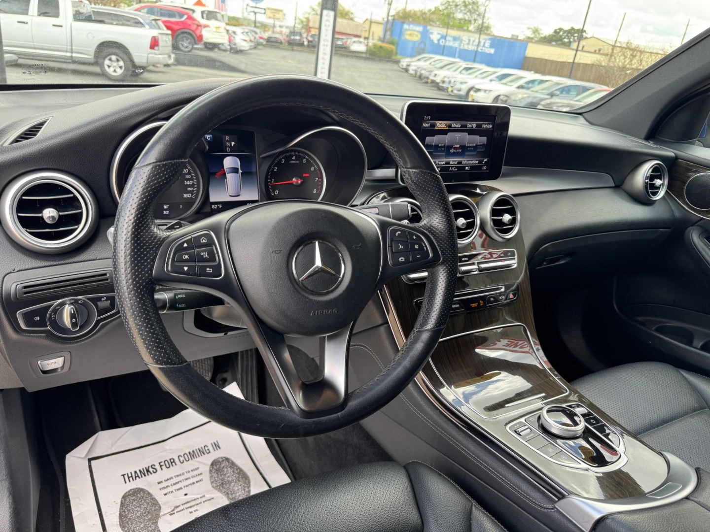 2019 BLUE MERCEDES-BENZ GLC GLC300 (WDC0G4KB5KF) , located at 5900 E. Lancaster Ave., Fort Worth, TX, 76112, (817) 457-5456, 0.000000, 0.000000- Photo#10