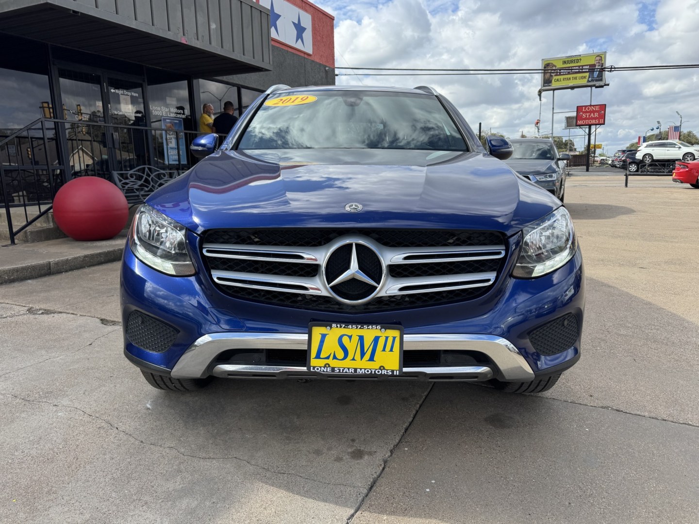 2019 BLUE MERCEDES-BENZ GLC GLC300 (WDC0G4KB5KF) , located at 5900 E. Lancaster Ave., Fort Worth, TX, 76112, (817) 457-5456, 0.000000, 0.000000- Photo#1
