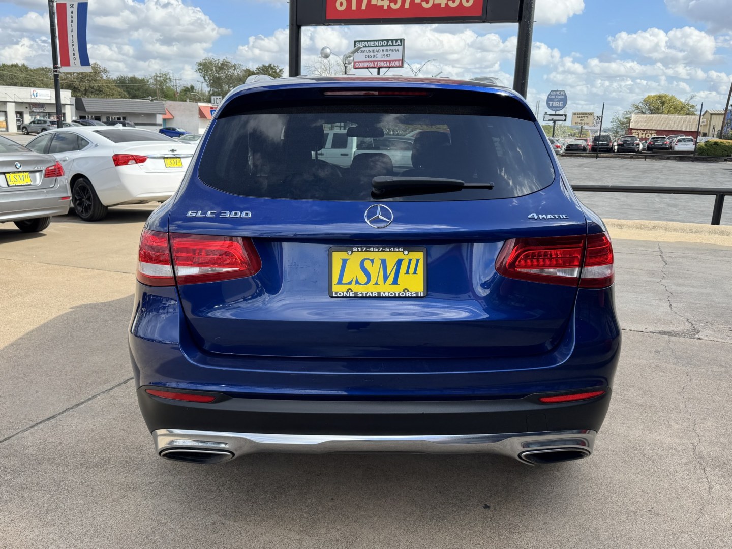 2019 BLUE MERCEDES-BENZ GLC GLC300 (WDC0G4KB5KF) , located at 5900 E. Lancaster Ave., Fort Worth, TX, 76112, (817) 457-5456, 0.000000, 0.000000- Photo#4