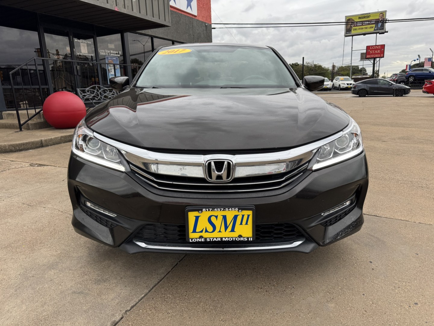 2017 BLACK HONDA ACCORD SPORT (1HGCR2F51HA) , located at 5900 E. Lancaster Ave., Fort Worth, TX, 76112, (817) 457-5456, 0.000000, 0.000000- Photo#1