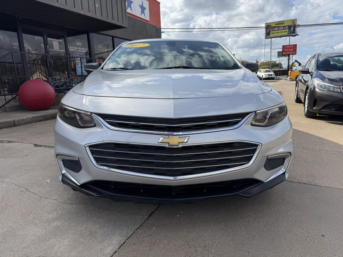 2017 SILVER CHEVROLET MALIBU LS (1LS) (1G1ZB5ST1HF) , located at 5900 E. Lancaster Ave., Fort Worth, TX, 76112, (817) 457-5456, 0.000000, 0.000000- Photo#1