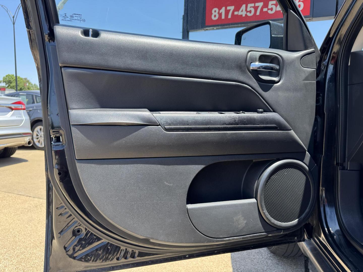 2014 BLACK /Gray JEEP PATRIOT LATITUDE Latitude 4dr SUV (1C4NJPFA7ED) with an 2.0L I4 engine, CVT transmission, located at 5900 E. Lancaster Ave., Fort Worth, TX, 76112, (817) 457-5456, 0.000000, 0.000000 - This is a 2014 Jeep Patriot Latitude 4dr SUV that is in excellent condition. There are no dents or scratches. The interior is clean with no rips or tears or stains. All power windows, door locks and seats. Ice cold AC for those hot Texas summer days. It is equipped with a CD player, AM/FM radio, AUX - Photo#7