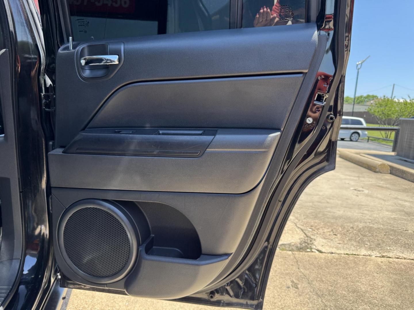 2014 BLACK /Gray JEEP PATRIOT LATITUDE Latitude 4dr SUV (1C4NJPFA7ED) with an 2.0L I4 engine, CVT transmission, located at 5900 E. Lancaster Ave., Fort Worth, TX, 76112, (817) 457-5456, 0.000000, 0.000000 - This is a 2014 Jeep Patriot Latitude 4dr SUV that is in excellent condition. There are no dents or scratches. The interior is clean with no rips or tears or stains. All power windows, door locks and seats. Ice cold AC for those hot Texas summer days. It is equipped with a CD player, AM/FM radio, AUX - Photo#12