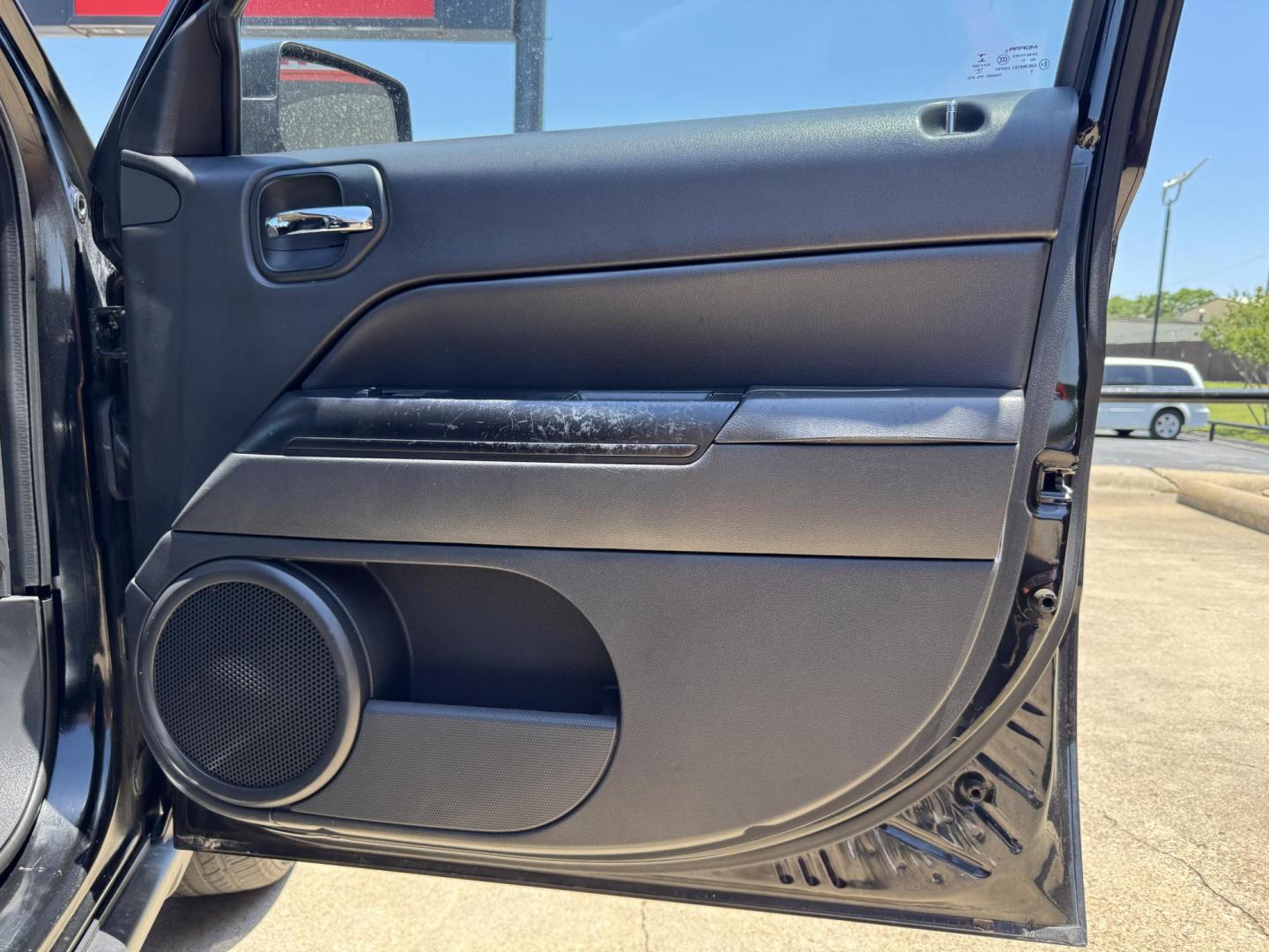 2014 BLACK /Gray JEEP PATRIOT LATITUDE Latitude 4dr SUV (1C4NJPFA7ED) with an 2.0L I4 engine, CVT transmission, located at 5900 E. Lancaster Ave., Fort Worth, TX, 76112, (817) 457-5456, 0.000000, 0.000000 - This is a 2014 Jeep Patriot Latitude 4dr SUV that is in excellent condition. There are no dents or scratches. The interior is clean with no rips or tears or stains. All power windows, door locks and seats. Ice cold AC for those hot Texas summer days. It is equipped with a CD player, AM/FM radio, AUX - Photo#14