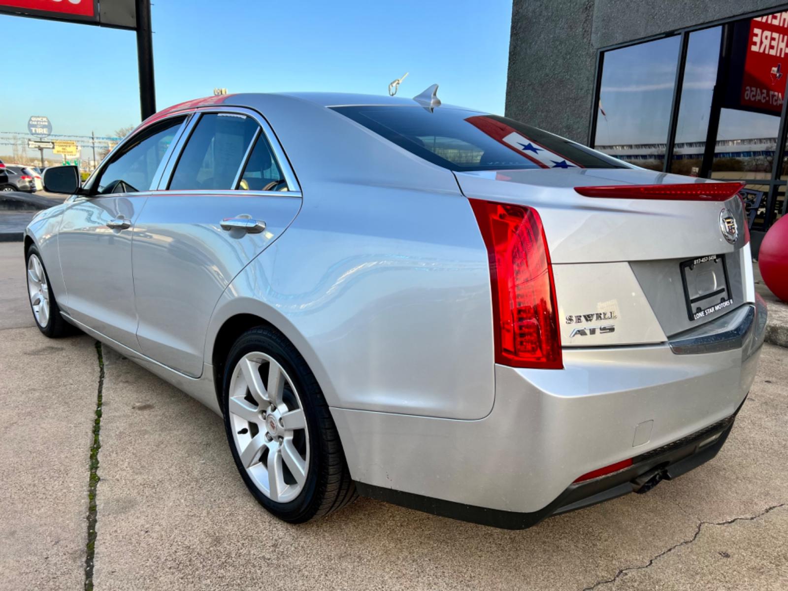 2013 SILVER CADILLAC ATS BASE (1G6AA5RA0D0) , located at 5900 E. Lancaster Ave., Fort Worth, TX, 76112, (817) 457-5456, 0.000000, 0.000000 - Photo #4