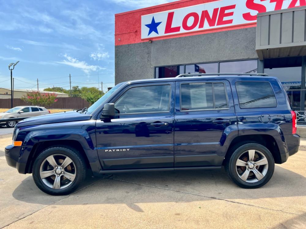 2014 BLUE /Black JEEP PATRIOT LATITUDE Latitude 4dr SUV (1C4NJPFA3ED) with an 2.0L I4 engine, CVT transmission, located at 5900 E. Lancaster Ave., Fort Worth, TX, 76112, (817) 457-5456, 0.000000, 0.000000 - This is a 2014 JEEP PATRIOT LATITUDE 4 DR WAGON that is in excellent condition. The interior is clean with no rips or tears or stains. All power windows, door locks and seats. Ice cold AC for those hot Texas summer days. It is equipped with a CD player, AM/FM radio. It runs and drives like new. The - Photo #2