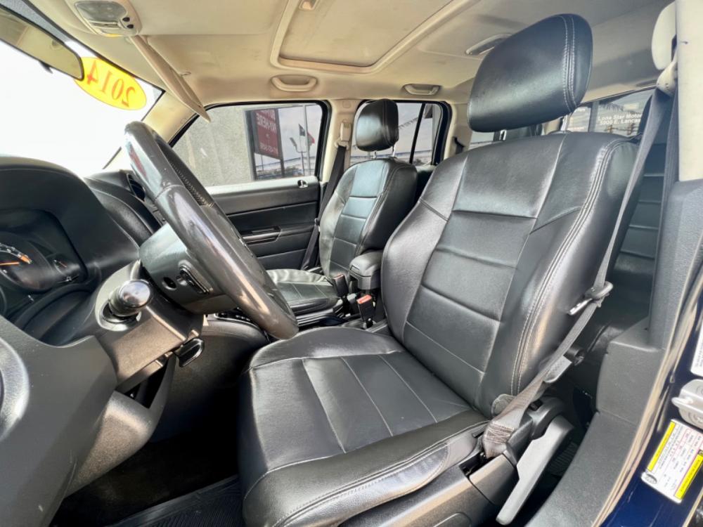 2014 BLUE /Black JEEP PATRIOT LATITUDE Latitude 4dr SUV (1C4NJPFA3ED) with an 2.0L I4 engine, CVT transmission, located at 5900 E. Lancaster Ave., Fort Worth, TX, 76112, (817) 457-5456, 0.000000, 0.000000 - This is a 2014 JEEP PATRIOT LATITUDE 4 DR WAGON that is in excellent condition. The interior is clean with no rips or tears or stains. All power windows, door locks and seats. Ice cold AC for those hot Texas summer days. It is equipped with a CD player, AM/FM radio. It runs and drives like new. The - Photo #8