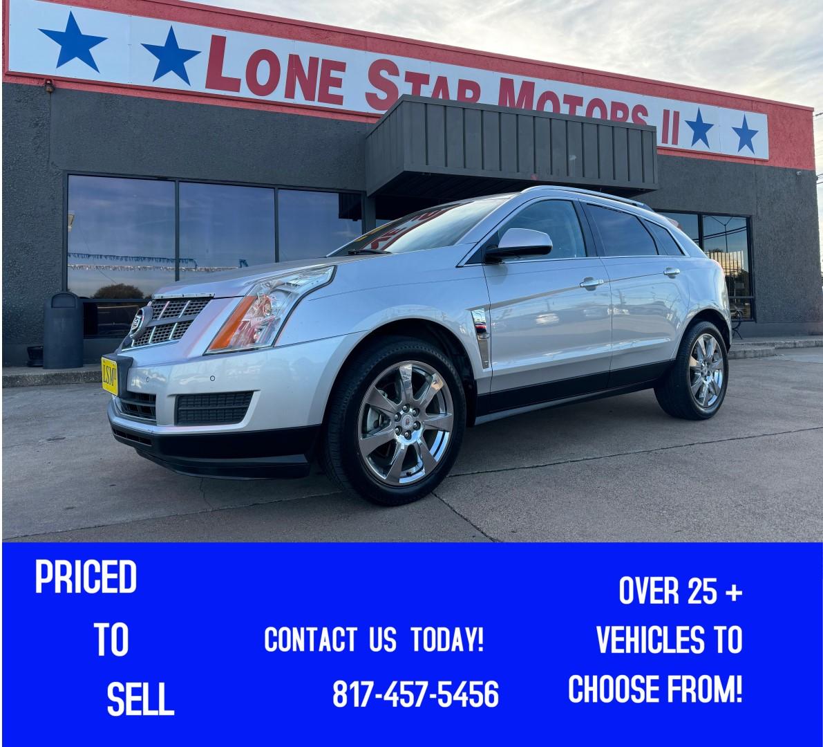 2011 SILVER /Black CADILLAC SRX LUXURY Luxury Collection 4dr SUV (3GYFNAEYXBS) with an 3.0L V6 engine, Automatic 6-Speed transmission, located at 5900 E. Lancaster Ave., Fort Worth, TX, 76112, (817) 457-5456, 0.000000, 0.000000 - This is a 2011 Cadillac SRX Luxury Collection 4dr SUV that is in excellent condition. There are no dents or scratches. The interior is clean with no rips or tears or stains. All power windows, door locks and seats. Ice cold AC for those hot Texas summer days. It is equipped with a CD player, AM/FM r - Photo#0