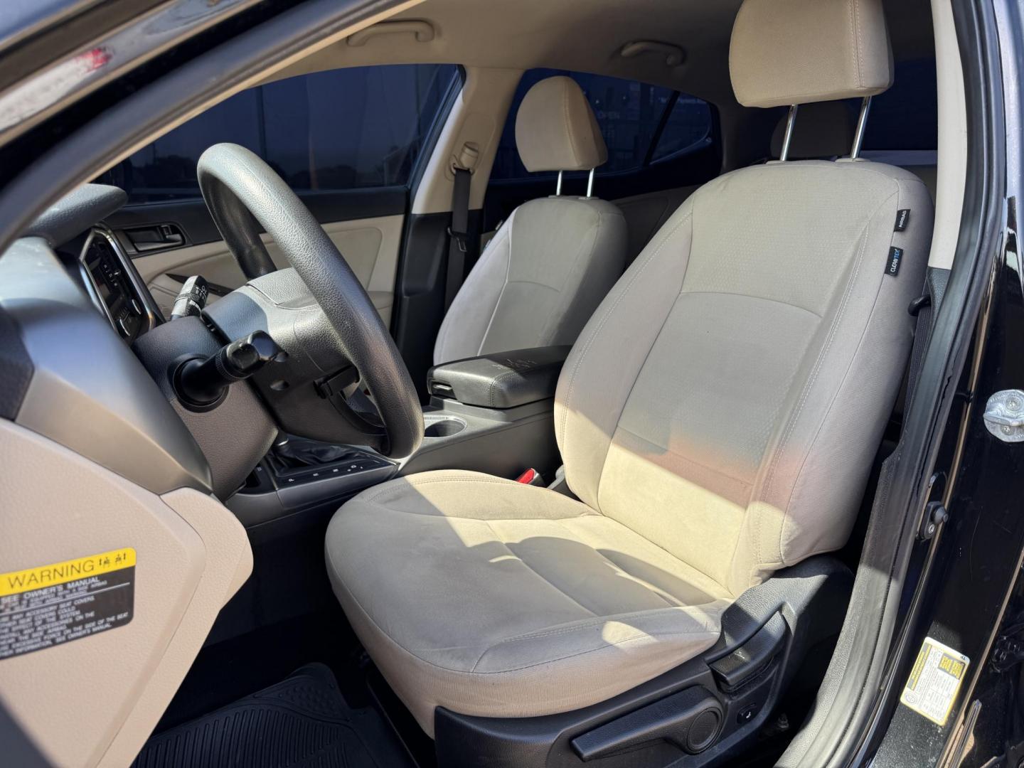 2015 BLACK KIA OPTIMA LX (KNAGM4A74F5) , located at 5900 E. Lancaster Ave., Fort Worth, TX, 76112, (817) 457-5456, 0.000000, 0.000000 - This is a 2015KIA OPTIMA 4 DR SEDAN that is in excellent condition. The interior is clean with no rips or tears or stains. All power windows, door locks and seats. Ice cold AC for those hot Texas summer days. It is equipped with a CD player, AM/FM radio, AUX port, Bluetooth connectivity and Sirius X - Photo#9