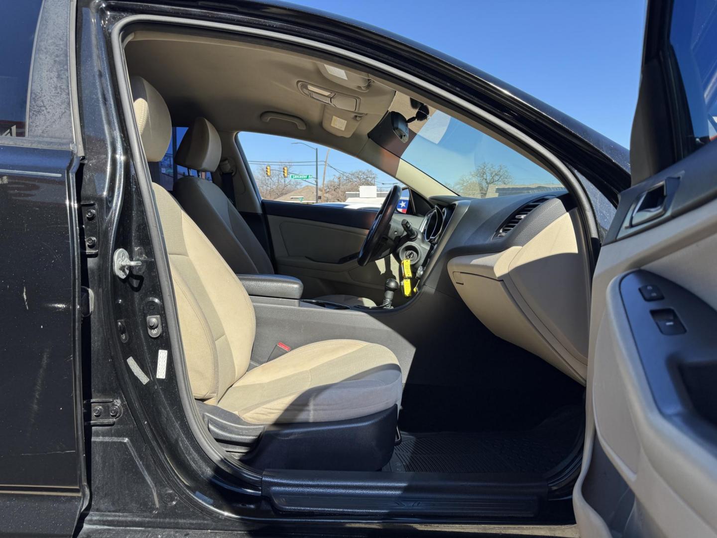 2015 BLACK KIA OPTIMA LX (KNAGM4A74F5) , located at 5900 E. Lancaster Ave., Fort Worth, TX, 76112, (817) 457-5456, 0.000000, 0.000000 - Photo#15