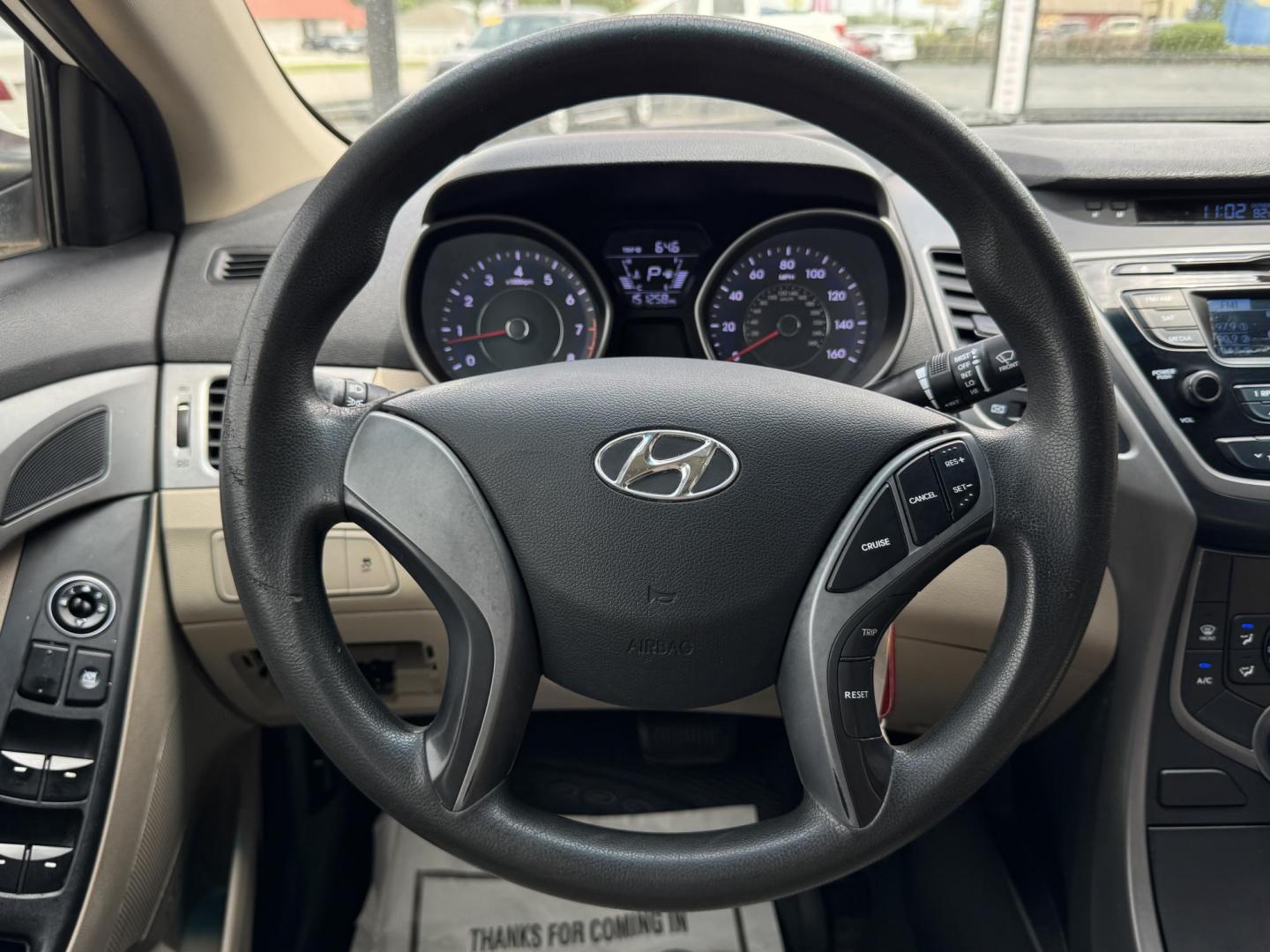 2016 WHITE HYUNDAI ELANTRA LIMITED; SE; (5NPDH4AE6GH) , located at 5900 E. Lancaster Ave., Fort Worth, TX, 76112, (817) 457-5456, 0.000000, 0.000000 - This is a 2016 HYUNDAI ELANTRA 4 DR SEDAN that is in excellent condition. The interior is clean with no rips or tears or stains. All power windows, door locks and seats. Ice cold AC for those hot Texas summer days. It is equipped with a CD player, AM/FM radio, AUX port, Bluetooth connectivity and Si - Photo#18