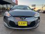 2016 GRAY /Black HYUNDAI VELOSTER Base 3dr Coupe (KMHTC6AD2GU) with an 1.6L I4 engine, Automatic 6-Speed transmission, located at 5900 E. Lancaster Ave., Fort Worth, TX, 76112, (817) 457-5456, 0.000000, 0.000000 - This is a 2016 HYUNDAI VELOSTER 4 DR SEDAN that is in excellent condition. The interior is clean with no rips or tears or stains. All power windows, door locks and seats. Ice cold AC for those hot Texas summer days. It is equipped with a CD player, AM/FM radio, AUX port, Bluetooth connectivity and S - Photo#1