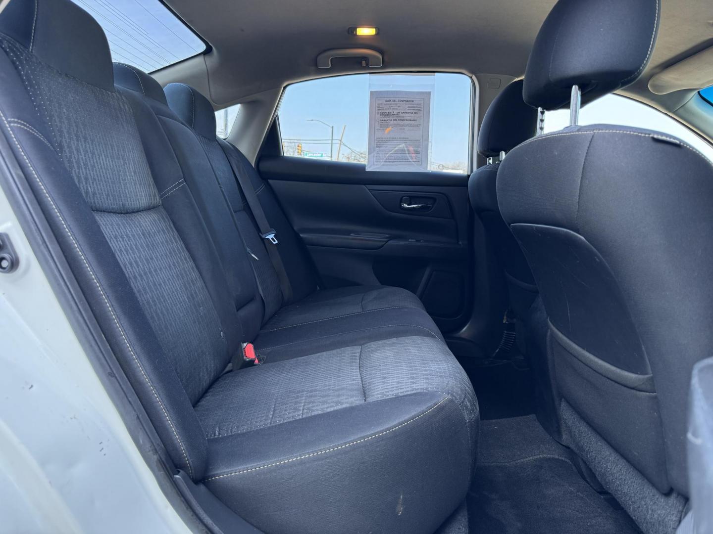 2017 WHITE /Gray NISSAN ALTIMA 2.5 S 4dr Sedan (1N4AL3AP2HN) with an 2.5L I4 engine, CVT transmission, located at 5900 E. Lancaster Ave., Fort Worth, TX, 76112, (817) 457-5456, 0.000000, 0.000000 - This is a 2017 Nissan Altima 2.5 S 4dr Sedan that is in excellent condition. There are no dents or scratches. The interior is clean with no rips or tears or stains. All power windows, door locks and seats. Ice cold AC for those hot Texas summer days. It is equipped with a CD player, AM/FM radio, AUX - Photo#13