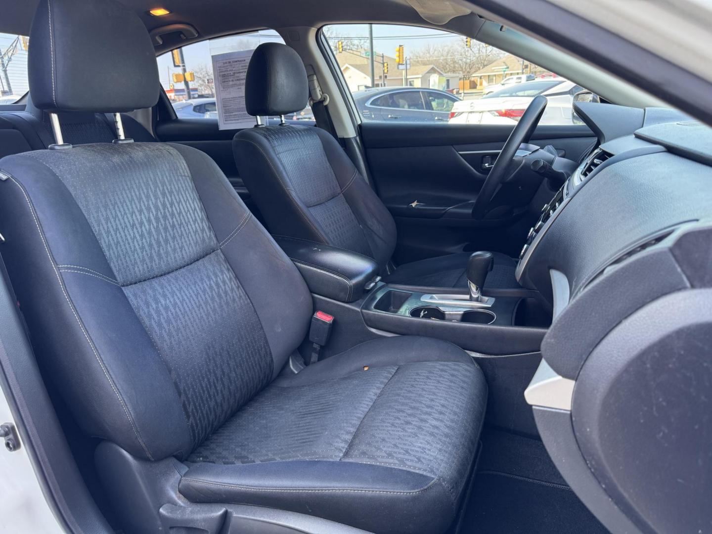 2017 WHITE /Gray NISSAN ALTIMA 2.5 S 4dr Sedan (1N4AL3AP2HN) with an 2.5L I4 engine, CVT transmission, located at 5900 E. Lancaster Ave., Fort Worth, TX, 76112, (817) 457-5456, 0.000000, 0.000000 - This is a 2017 Nissan Altima 2.5 S 4dr Sedan that is in excellent condition. There are no dents or scratches. The interior is clean with no rips or tears or stains. All power windows, door locks and seats. Ice cold AC for those hot Texas summer days. It is equipped with a CD player, AM/FM radio, AUX - Photo#16