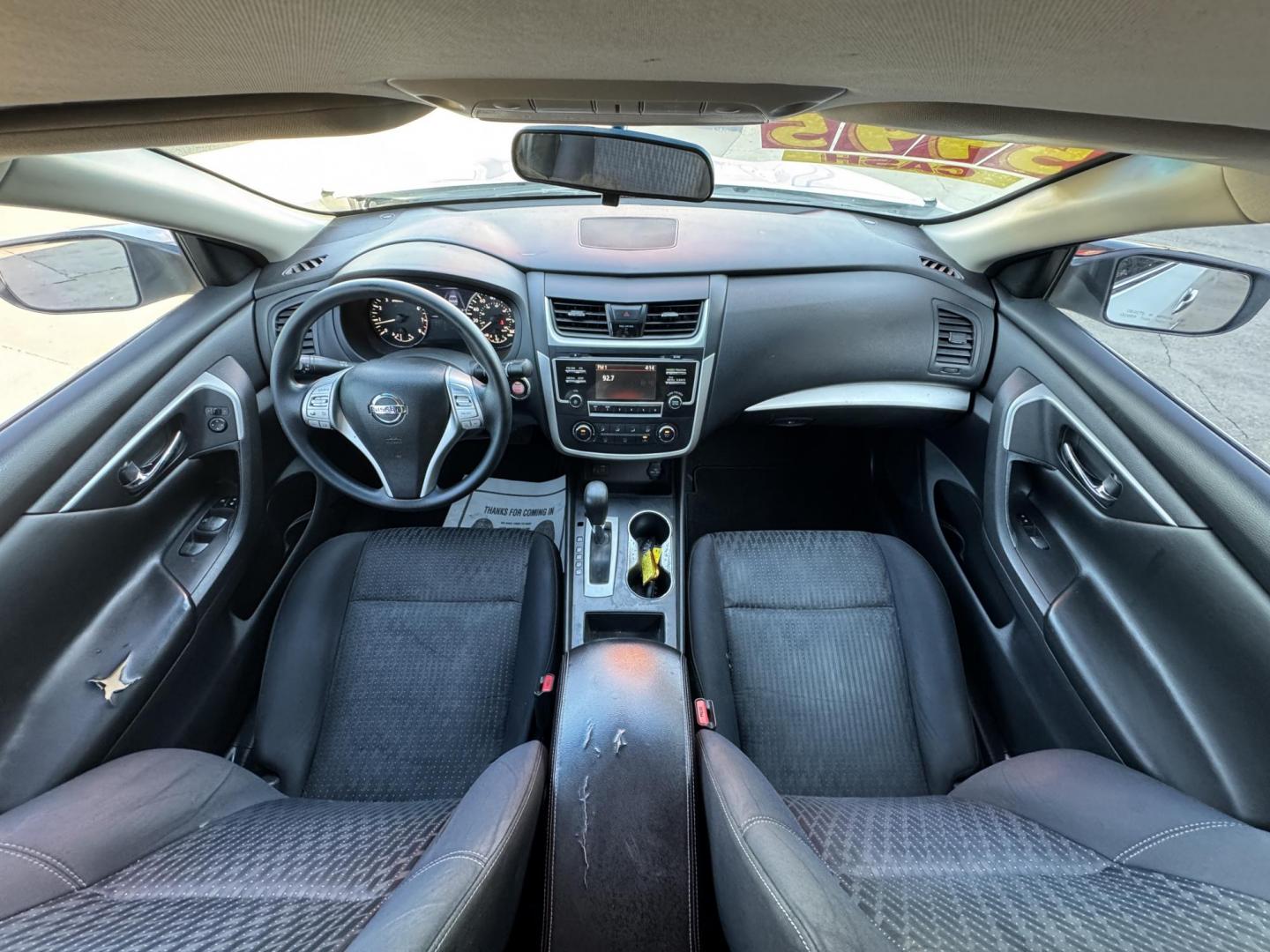 2017 WHITE /Gray NISSAN ALTIMA 2.5 S 4dr Sedan (1N4AL3AP2HN) with an 2.5L I4 engine, CVT transmission, located at 5900 E. Lancaster Ave., Fort Worth, TX, 76112, (817) 457-5456, 0.000000, 0.000000 - This is a 2017 Nissan Altima 2.5 S 4dr Sedan that is in excellent condition. There are no dents or scratches. The interior is clean with no rips or tears or stains. All power windows, door locks and seats. Ice cold AC for those hot Texas summer days. It is equipped with a CD player, AM/FM radio, AUX - Photo#17