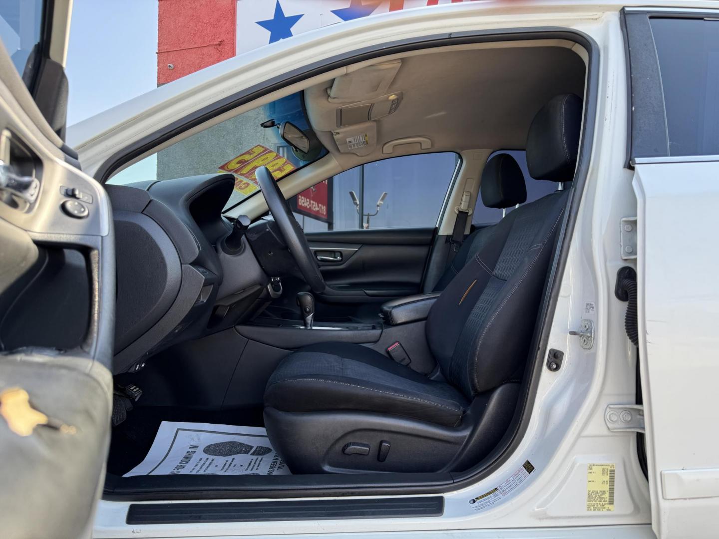 2017 WHITE /Gray NISSAN ALTIMA 2.5 S 4dr Sedan (1N4AL3AP2HN) with an 2.5L I4 engine, CVT transmission, located at 5900 E. Lancaster Ave., Fort Worth, TX, 76112, (817) 457-5456, 0.000000, 0.000000 - This is a 2017 Nissan Altima 2.5 S 4dr Sedan that is in excellent condition. There are no dents or scratches. The interior is clean with no rips or tears or stains. All power windows, door locks and seats. Ice cold AC for those hot Texas summer days. It is equipped with a CD player, AM/FM radio, AUX - Photo#8