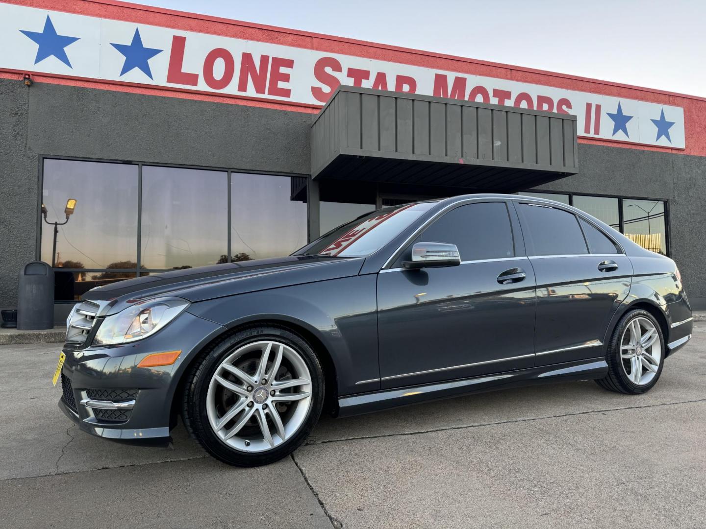 2013 GRAY /Beige MERCEDES-BENZ C-CLASS C 250 Sport 4dr Sedan (WDDGF4HB6DA) with an 1.8L I4 Turbocharger engine, Automatic 7-Speed transmission, located at 5900 E. Lancaster Ave., Fort Worth, TX, 76112, (817) 457-5456, 0.000000, 0.000000 - This is a 2013 Mercedes-Benz C-Class C 250 Sport 4dr Sedan that is in excellent condition. There are no dents or scratches. The interior is clean with no rips or tears or stains. All power windows, door locks and seats. Ice cold AC for those hot Texas summer days. It is equipped with a CD player, AM - Photo#1