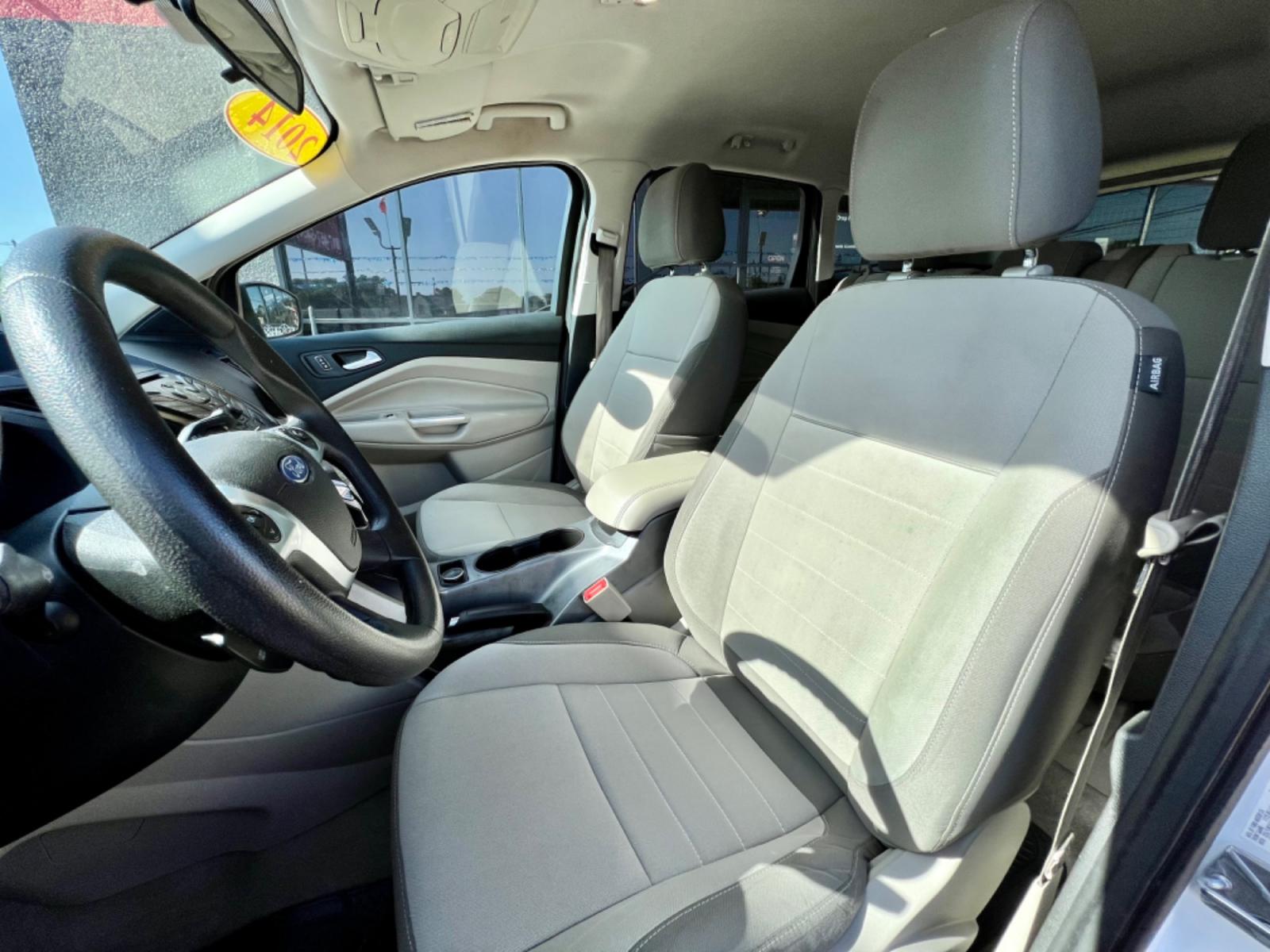2014 WHITE FORD ESCAPE (1FMCU9GX7EU) , located at 5900 E. Lancaster Ave., Fort Worth, TX, 76112, (817) 457-5456, 0.000000, 0.000000 - This is a 2014 FORD ESCAPE SPORT UTILITY 4-DR that is in excellent condition. There are no dents or scratches. The interior is clean with no rips or tears or stains. All power windows, door locks and seats. Ice cold AC for those hot Texas summer days. It is equipped with a CD player, AM/FM radio, AU - Photo #9