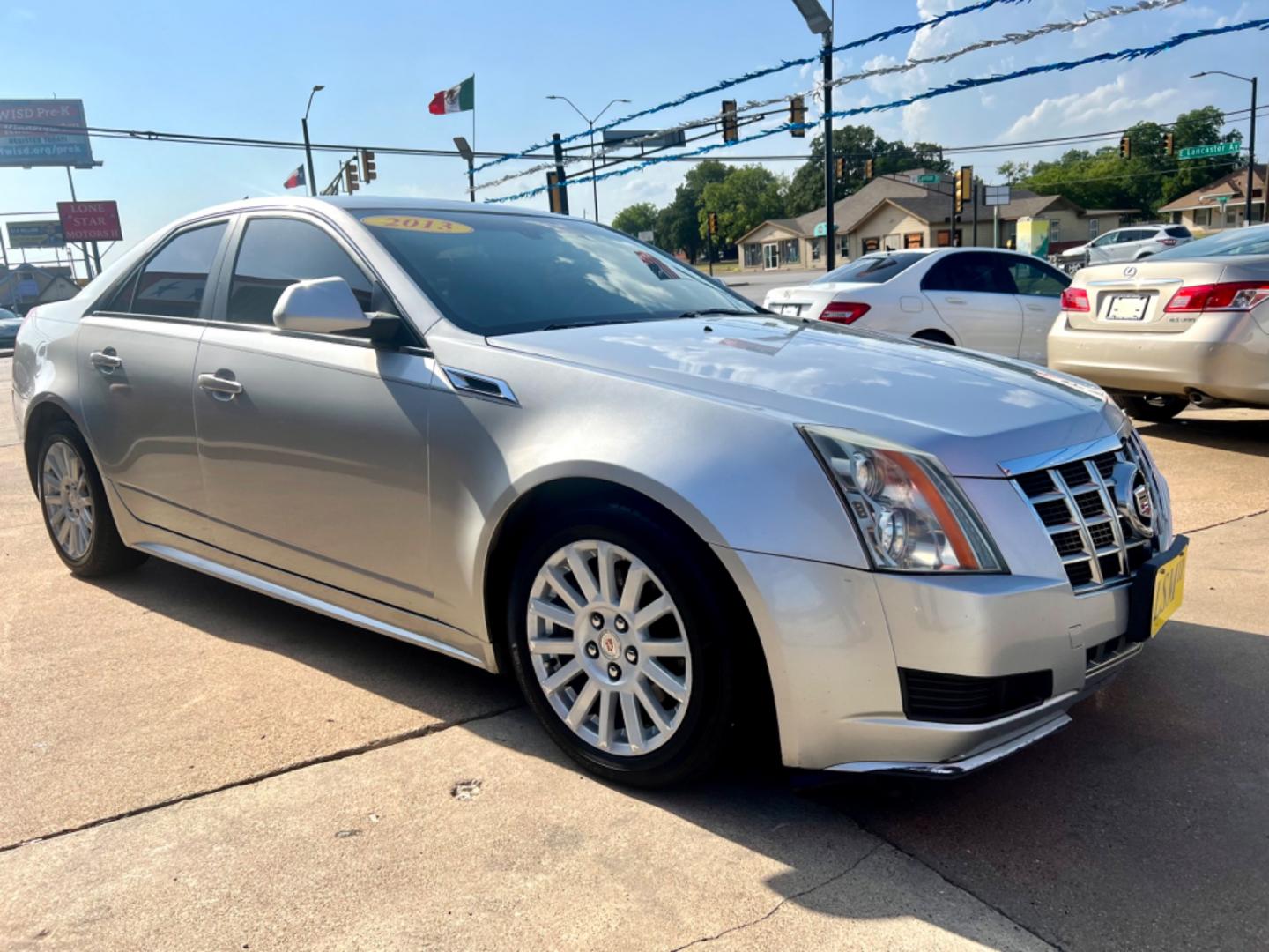 2013 SILVER CADILLAC CTS LUXURY (1G6DE5E59D0) , located at 5900 E. Lancaster Ave., Fort Worth, TX, 76112, (817) 457-5456, 0.000000, 0.000000 - This is a 2013 CADILLAC CTS LUXURY 4 DR SEDAN that is in excellent condition. The interior is clean with no rips or tears or stains. All power windows, door locks and seats. Ice cold AC for those hot Texas summer days. It is equipped with a CD player, AM/FM radio, AUX port, Bluetooth connectivity an - Photo#8