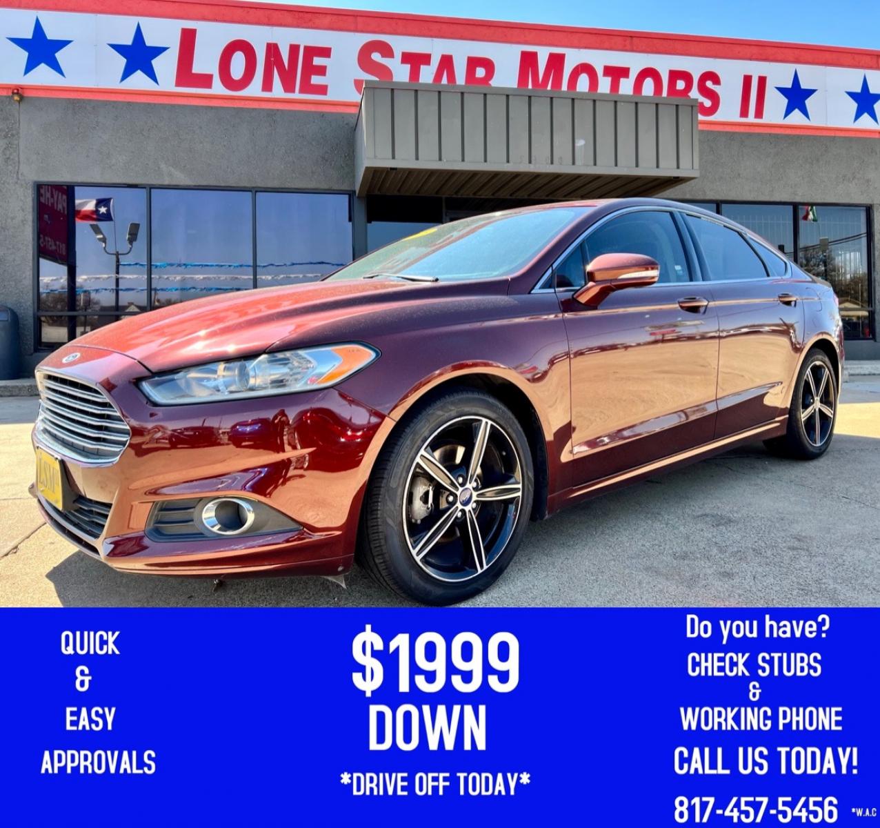 2015 BROWN FORD FUSION (3FA6P0HD6FR) , located at 5900 E. Lancaster Ave., Fort Worth, TX, 76112, (817) 457-5456, 0.000000, 0.000000 - Photo #0