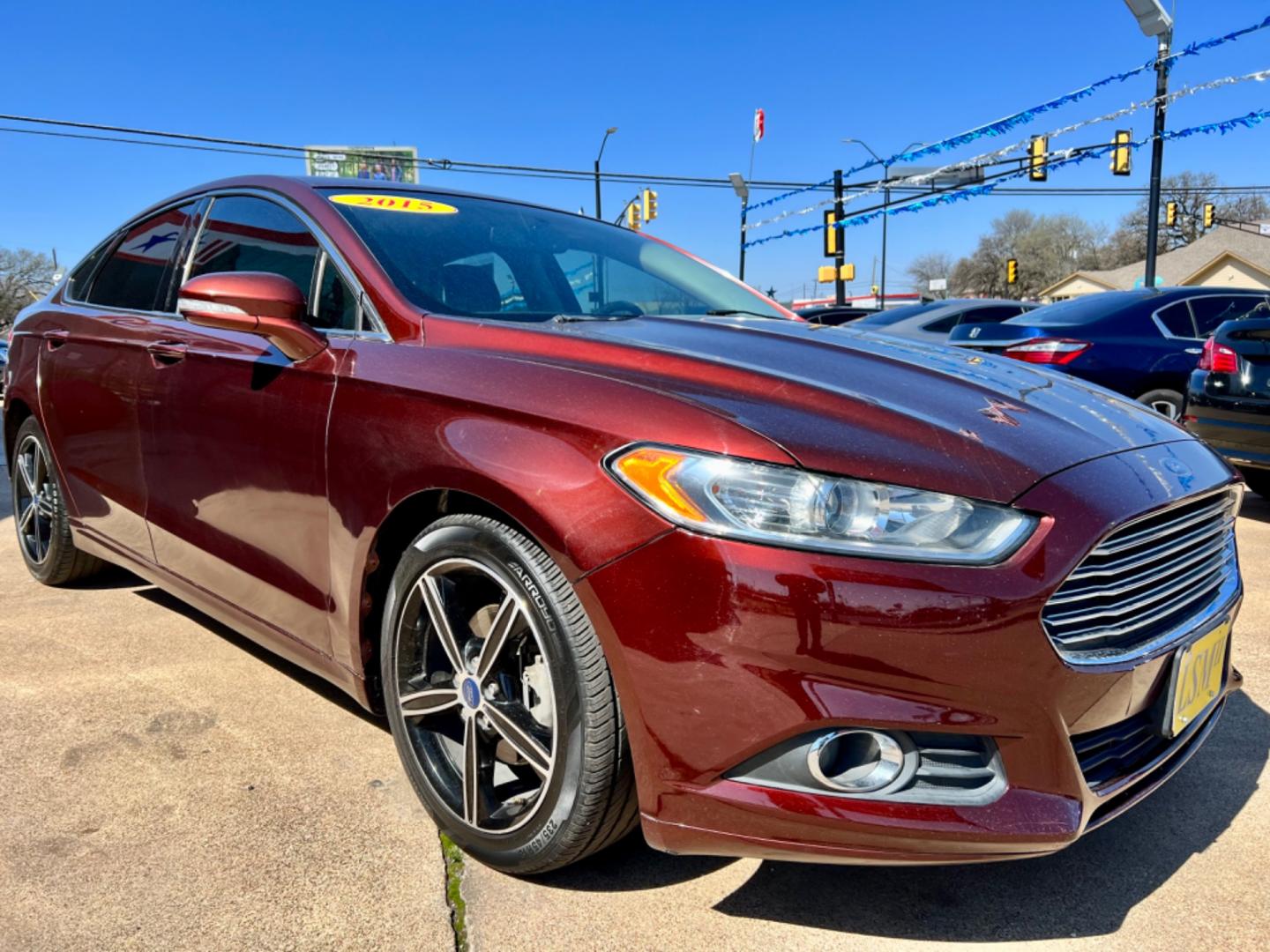 2015 BROWN FORD FUSION (3FA6P0HD6FR) , located at 5900 E. Lancaster Ave., Fort Worth, TX, 76112, (817) 457-5456, 0.000000, 0.000000 - Photo#9