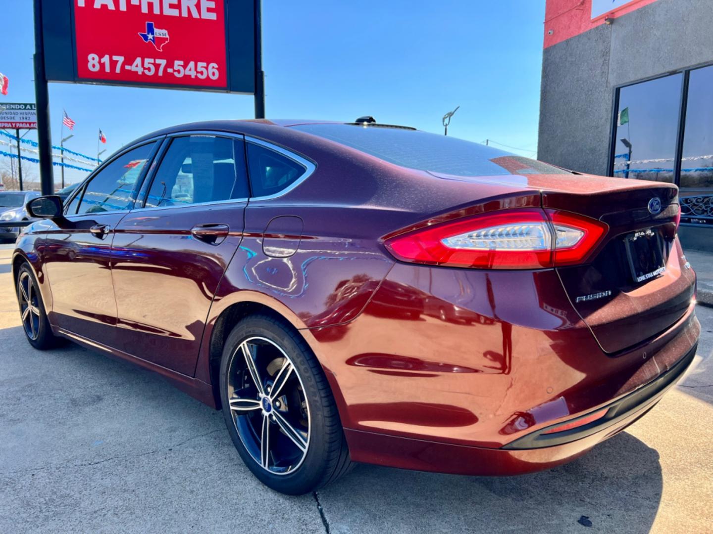 2015 BROWN FORD FUSION (3FA6P0HD6FR) , located at 5900 E. Lancaster Ave., Fort Worth, TX, 76112, (817) 457-5456, 0.000000, 0.000000 - Photo#4