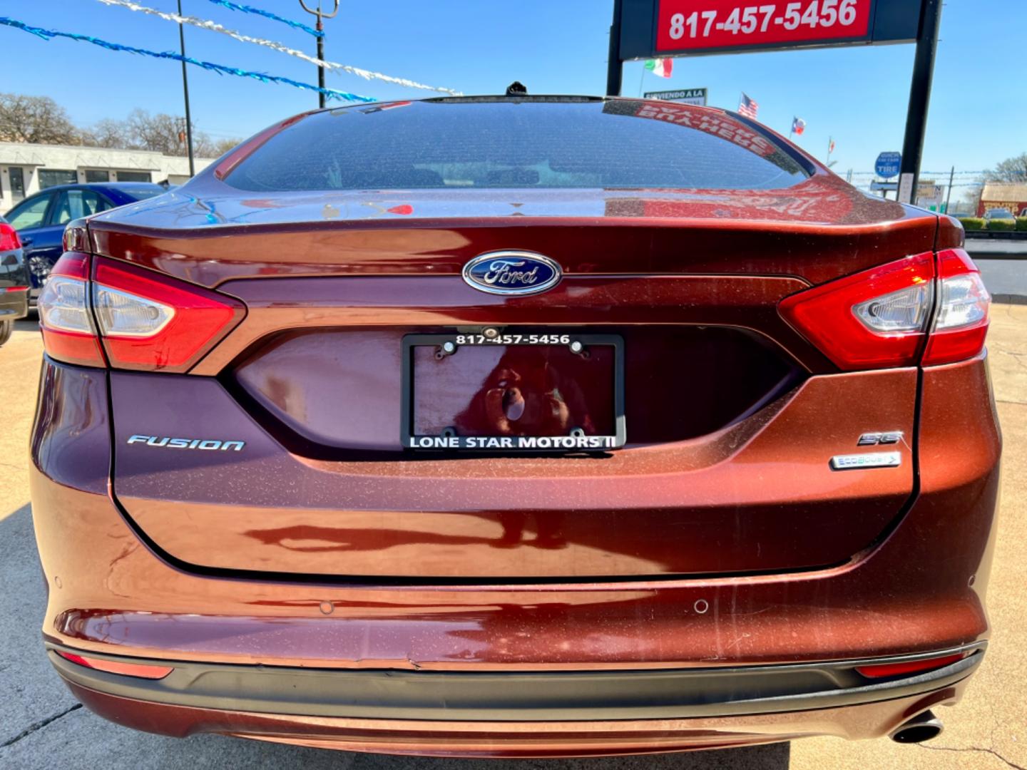 2015 BROWN FORD FUSION (3FA6P0HD6FR) , located at 5900 E. Lancaster Ave., Fort Worth, TX, 76112, (817) 457-5456, 0.000000, 0.000000 - Photo#5