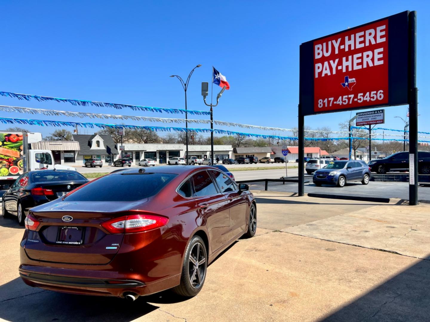 2015 BROWN FORD FUSION (3FA6P0HD6FR) , located at 5900 E. Lancaster Ave., Fort Worth, TX, 76112, (817) 457-5456, 0.000000, 0.000000 - Photo#7