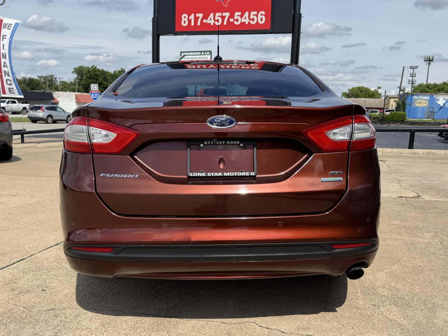 2015 BROWN FORD FUSION (3FA6P0HD6FR) , located at 5900 E. Lancaster Ave., Fort Worth, TX, 76112, (817) 457-5456, 0.000000, 0.000000 - Photo#4