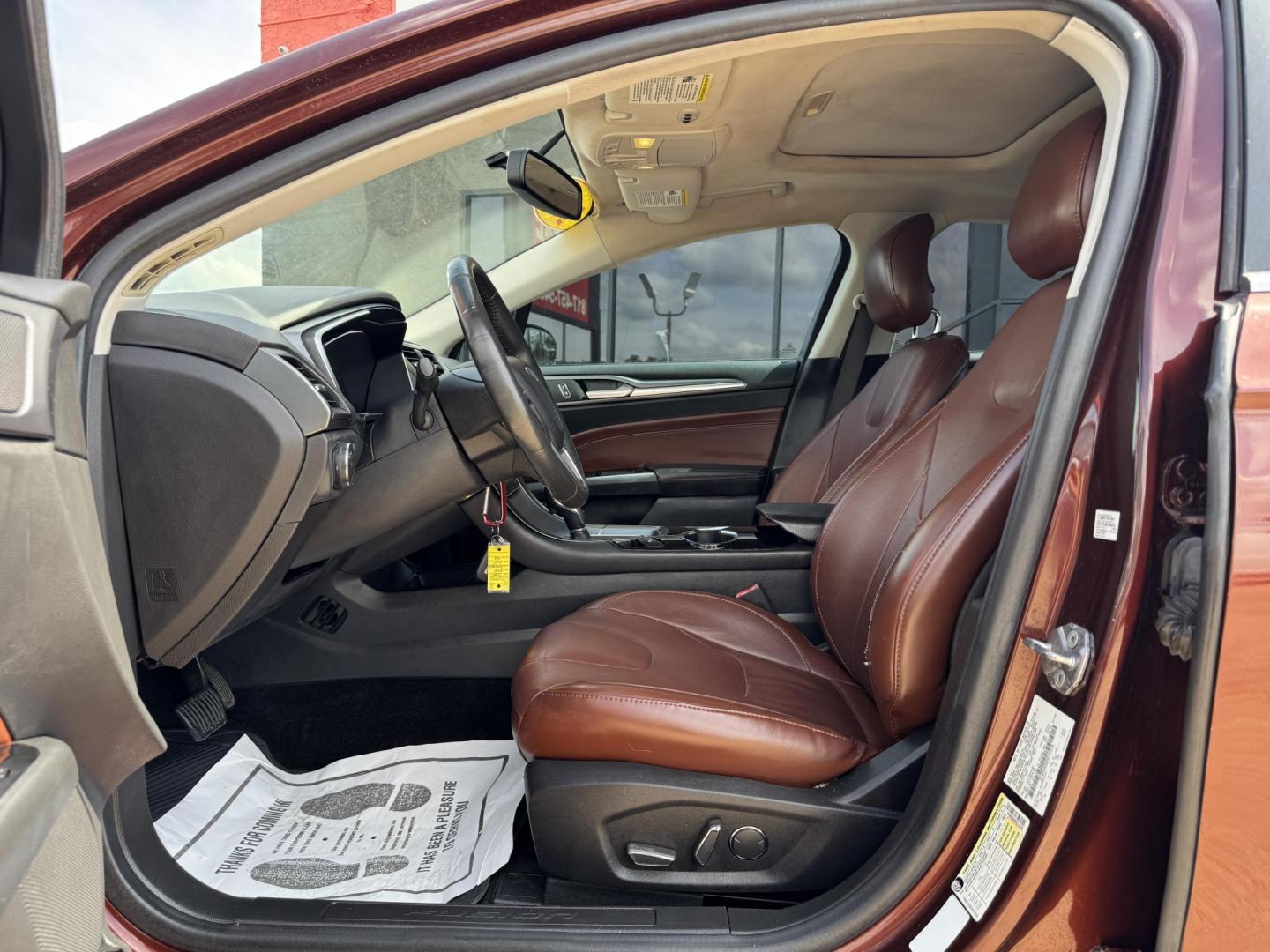 2015 BROWN FORD FUSION (3FA6P0HD6FR) , located at 5900 E. Lancaster Ave., Fort Worth, TX, 76112, (817) 457-5456, 0.000000, 0.000000 - Photo#8